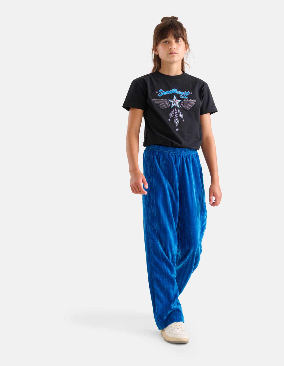 Western Artwork T-shirt Zwart SHOEBY GIRLS