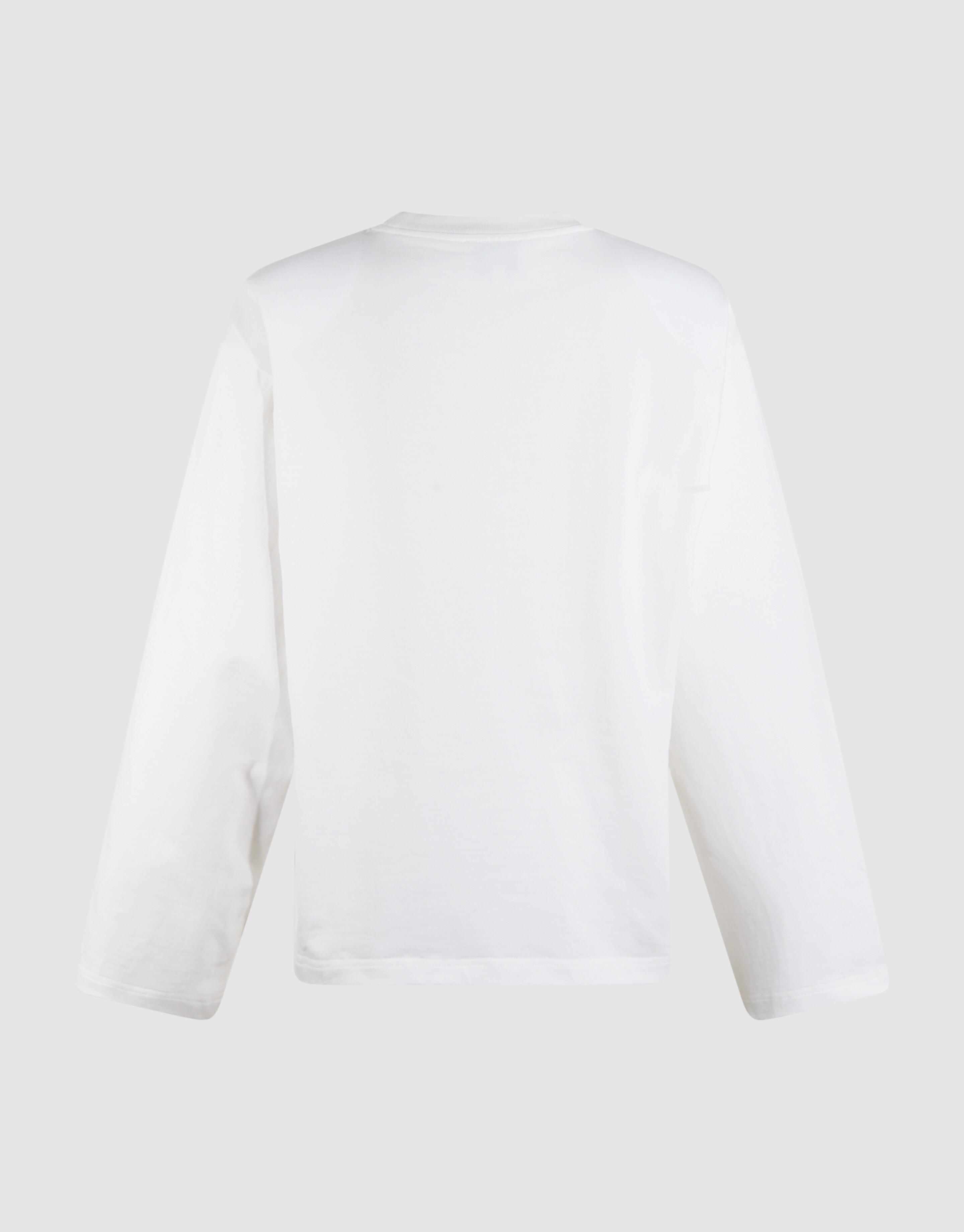 Oversized Basic Longsleeve Top Wit SHOEBY WOMEN