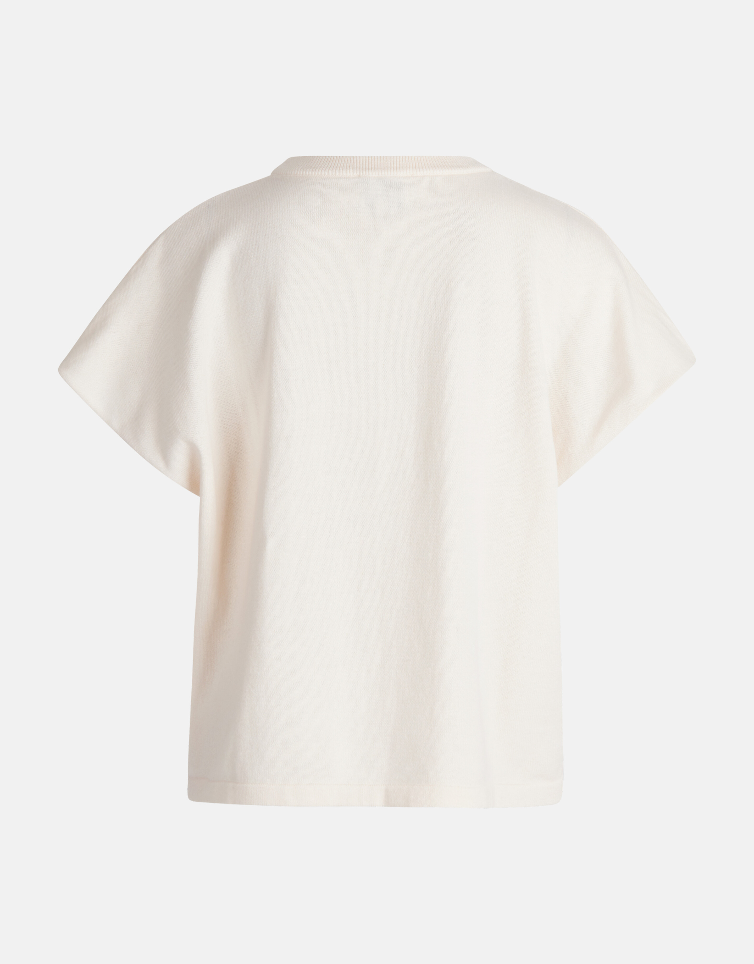 Gebreid T-shirt Gebroken Wit By Mieke SHOEBY WOMEN