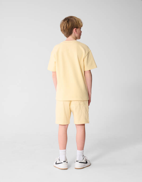 Cafe Tropico Towelling T-shirt Geel SHOEBY BOYS