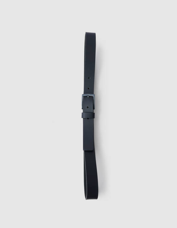 Leren Riem Zwart SHOEBY ACCESSOIRES