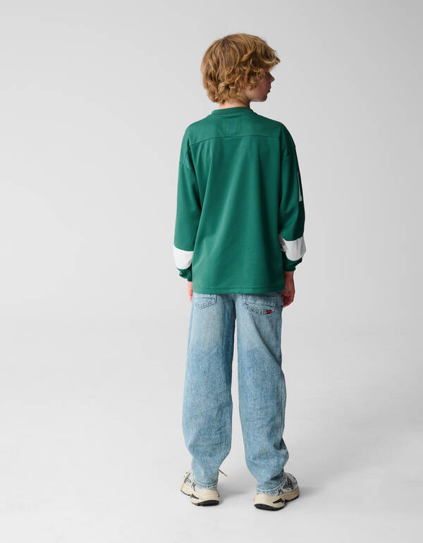 Baseball Shirt Donkergroen Shoeby X Vingino SHOEBY BOYS