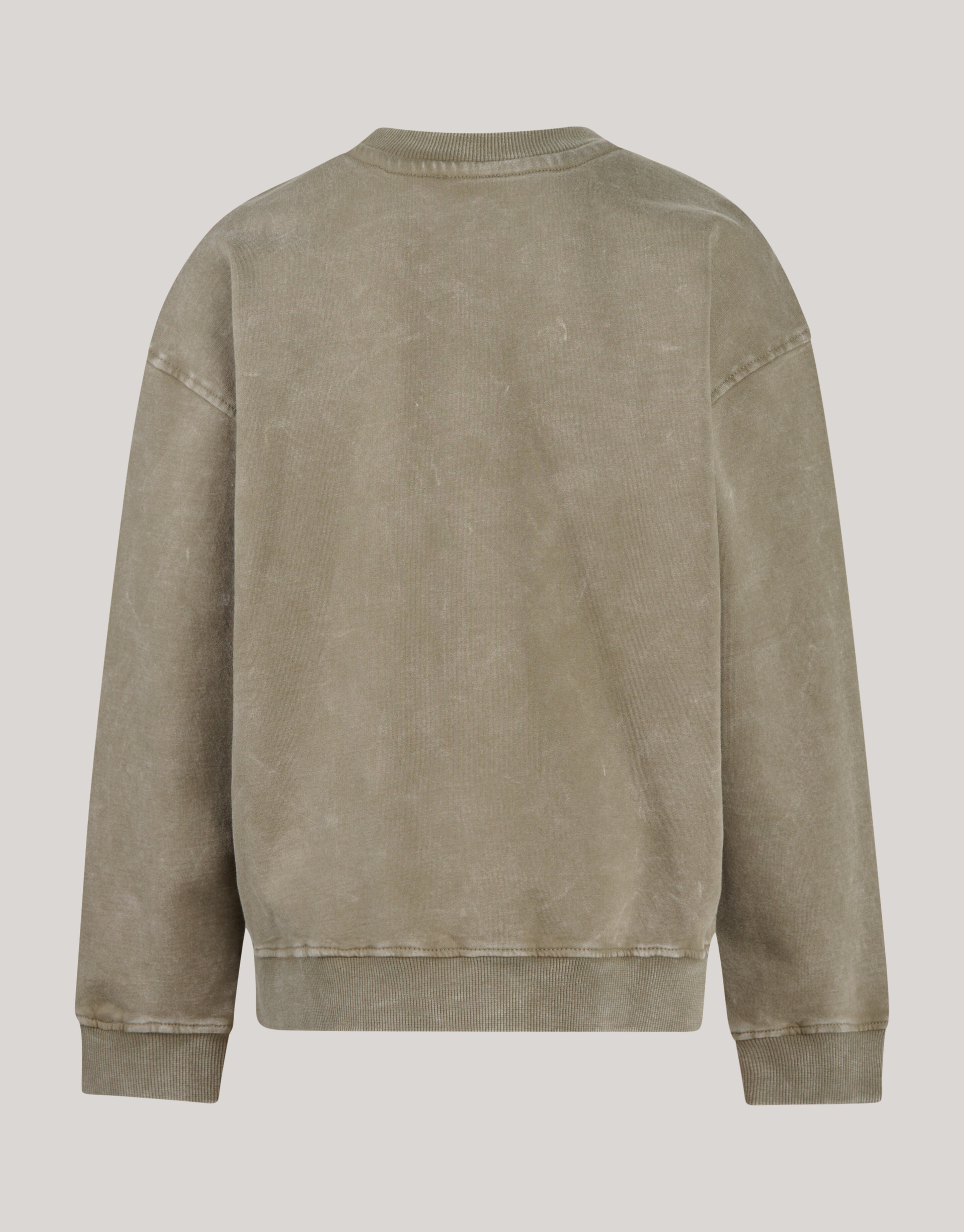 Washed Artwork Sweater Khaki SHOEBY BOYS