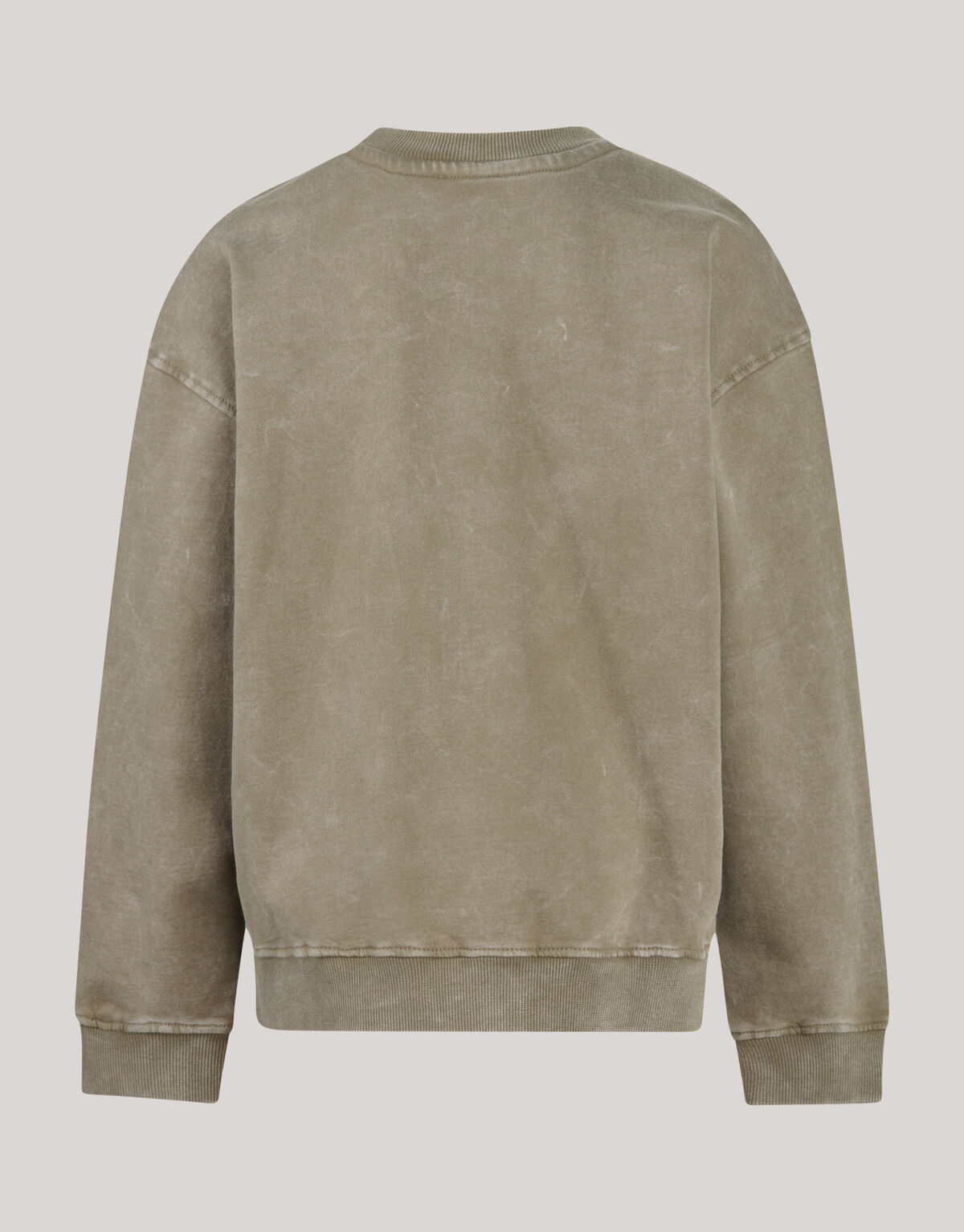 Washed Artwork Sweater Khaki SHOEBY BOYS