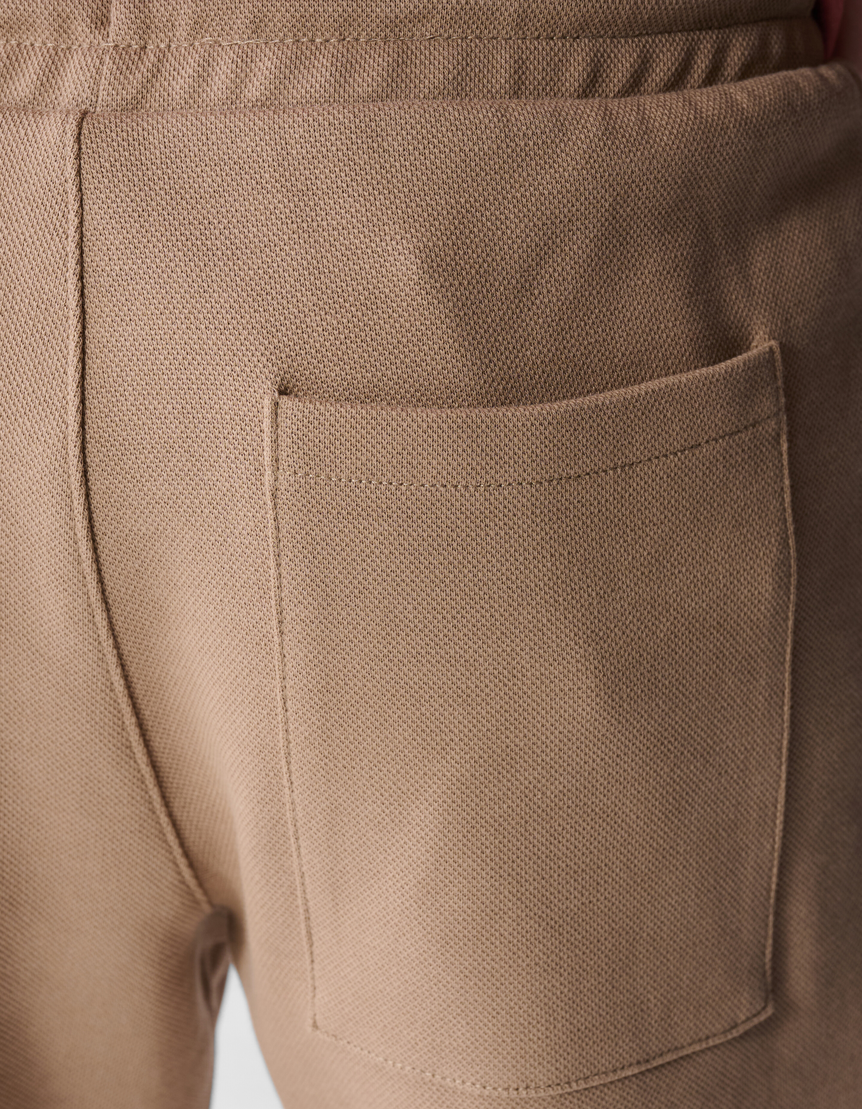 Pique Short Taupe SHOEBY BOYS