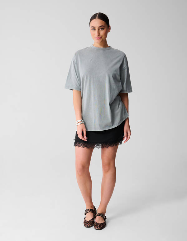 Kanten Mini Jurk Zwart SHOEBY WOMEN