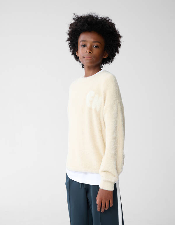 Artwork Knit Sweater Zand SHOEBY BOYS