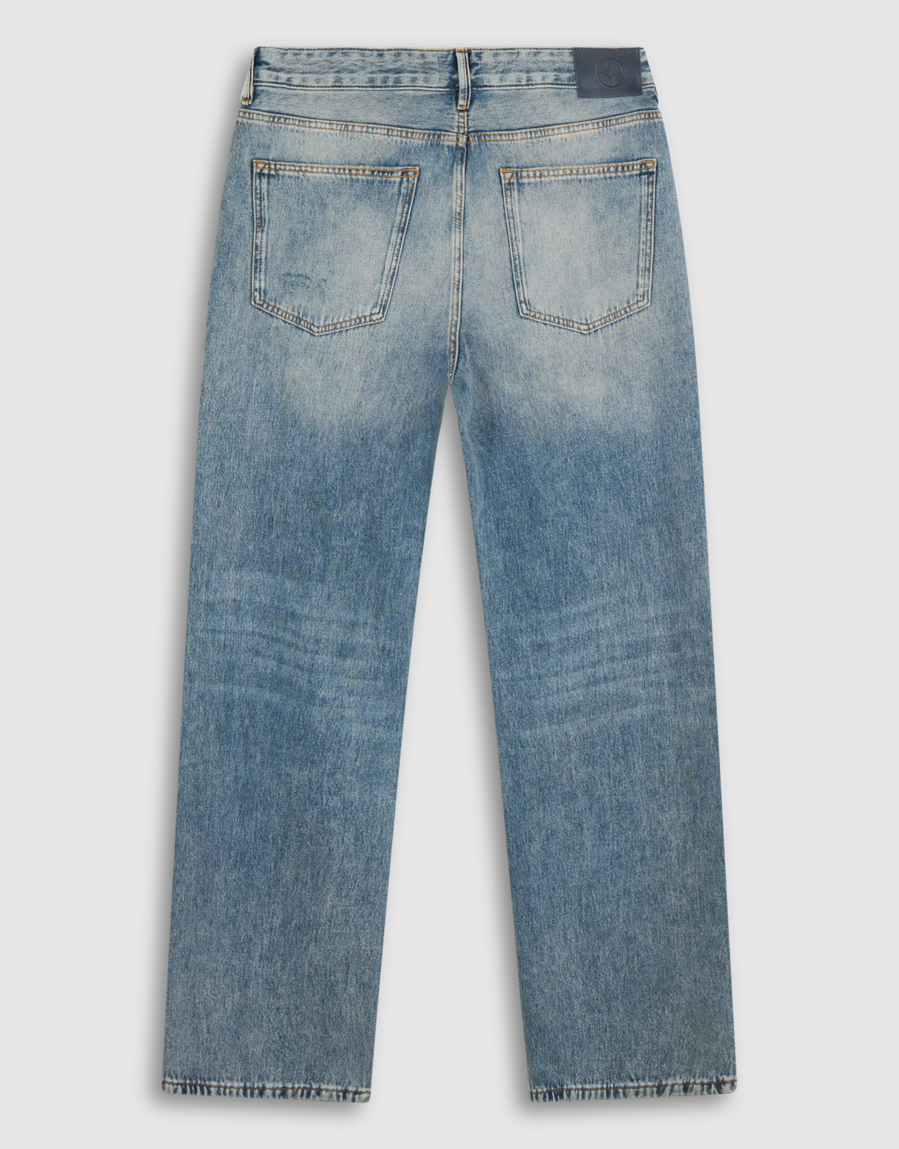 Relaxed Fit Jeans Blauw SHOEBY MEN