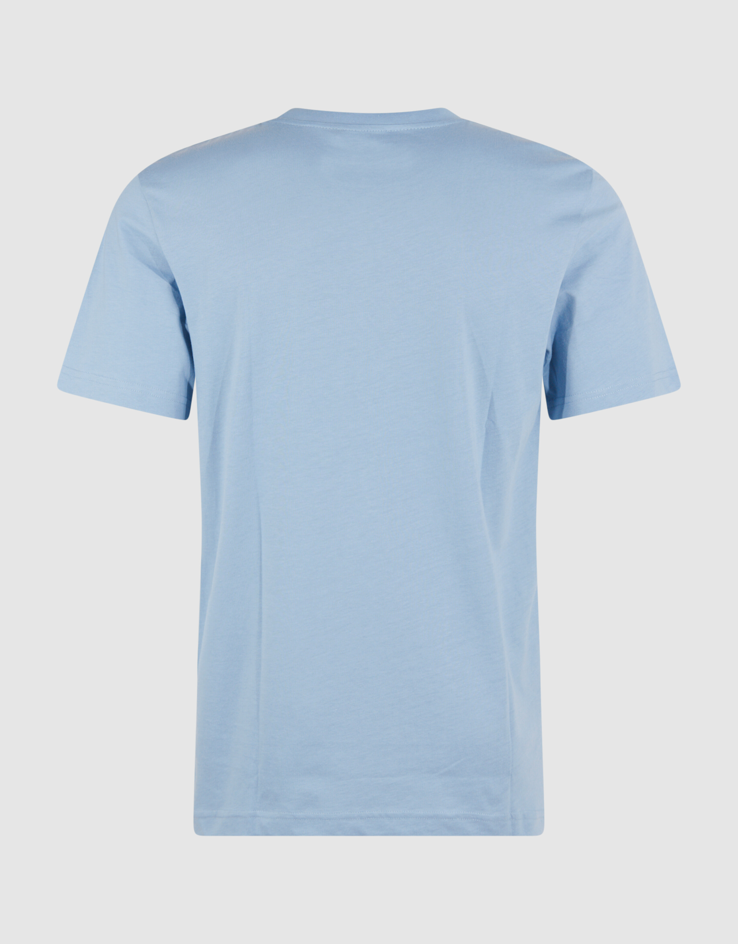 Striped Logo Artwork T-shirt Lichtblauw SHOEBY MEN