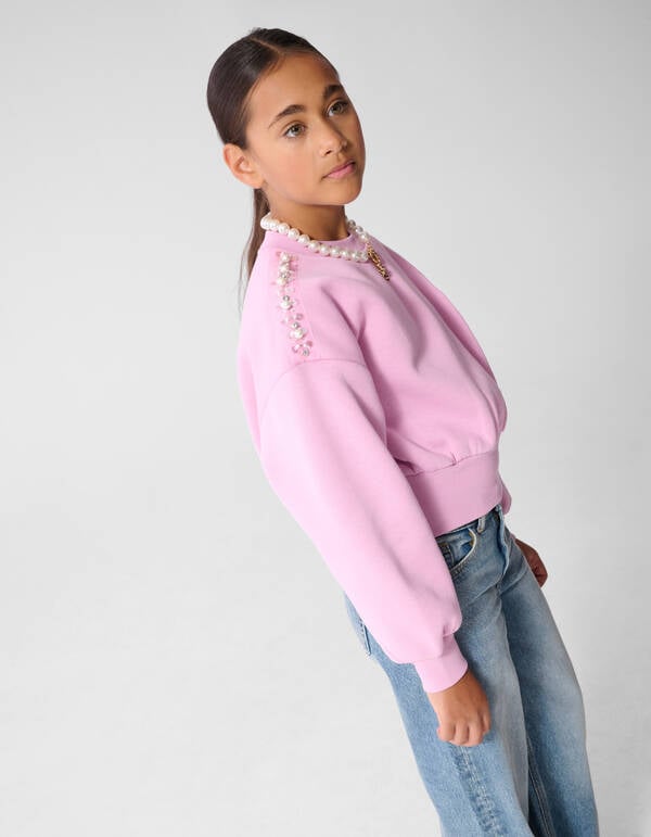 Pearl Sweater Lichtroze SHOEBY GIRLS