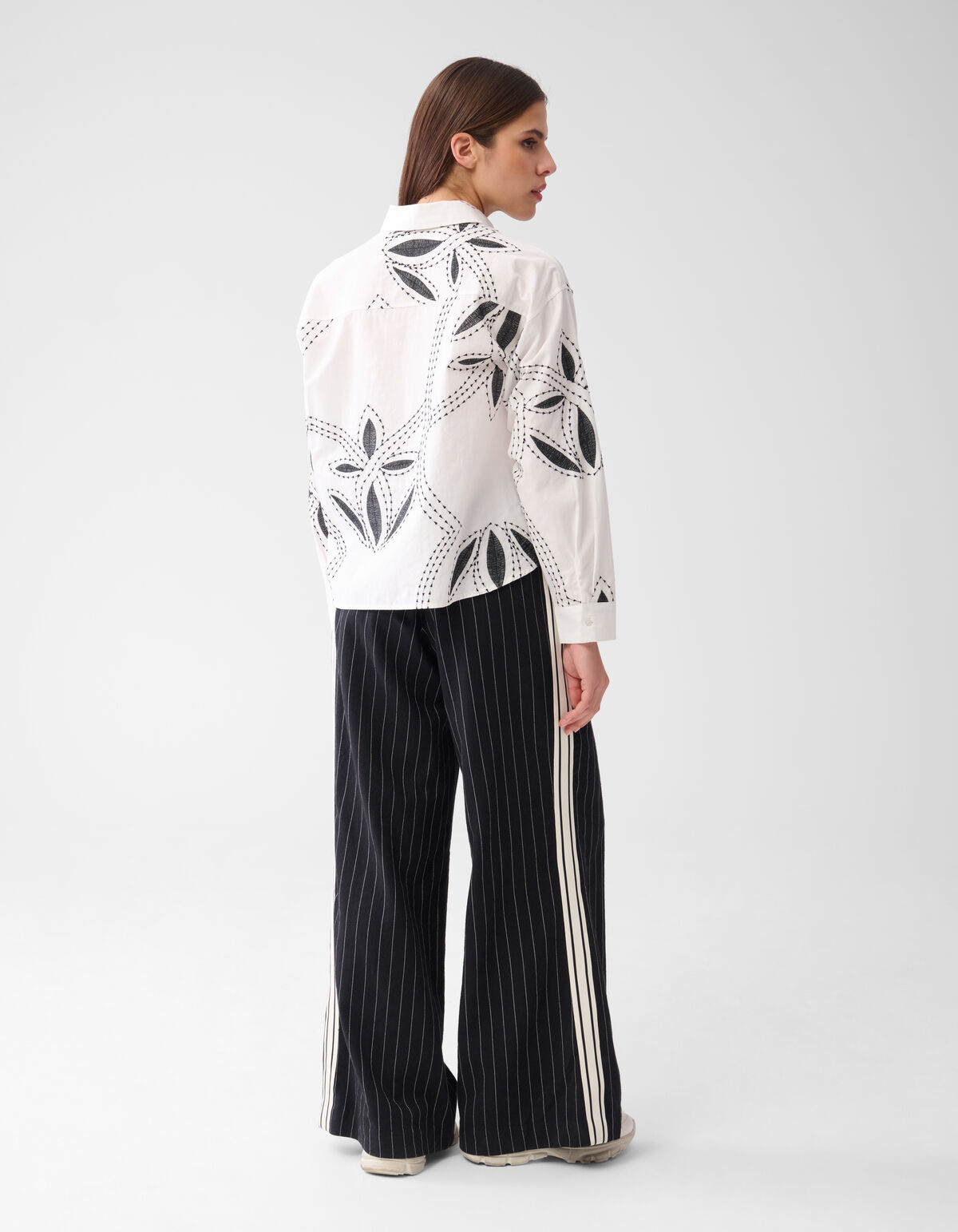 Embroidery Blouse Gebroken Wit SHOEBY WOMEN