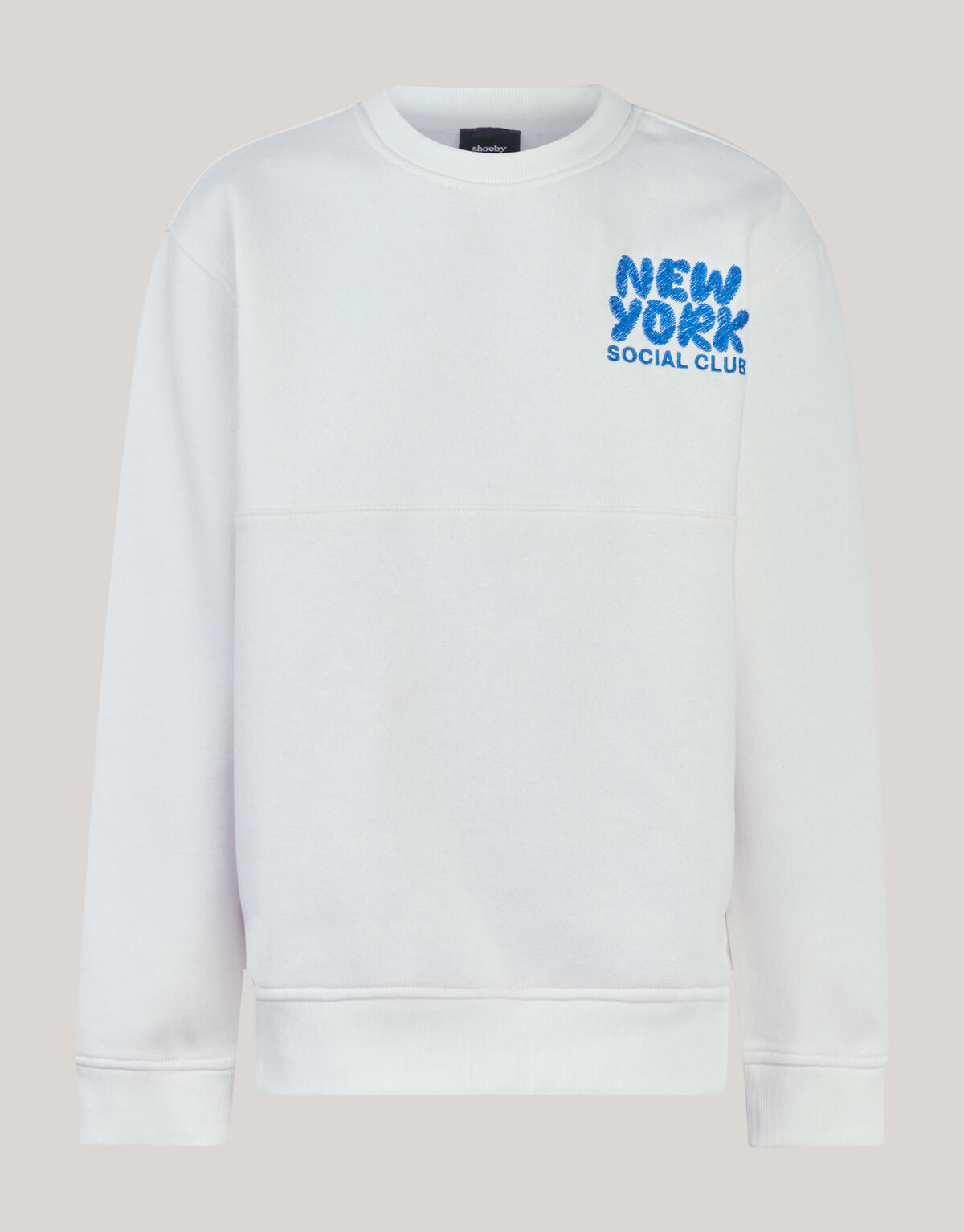 Artwork Sweater Gebroken Wit SHOEBY BOYS