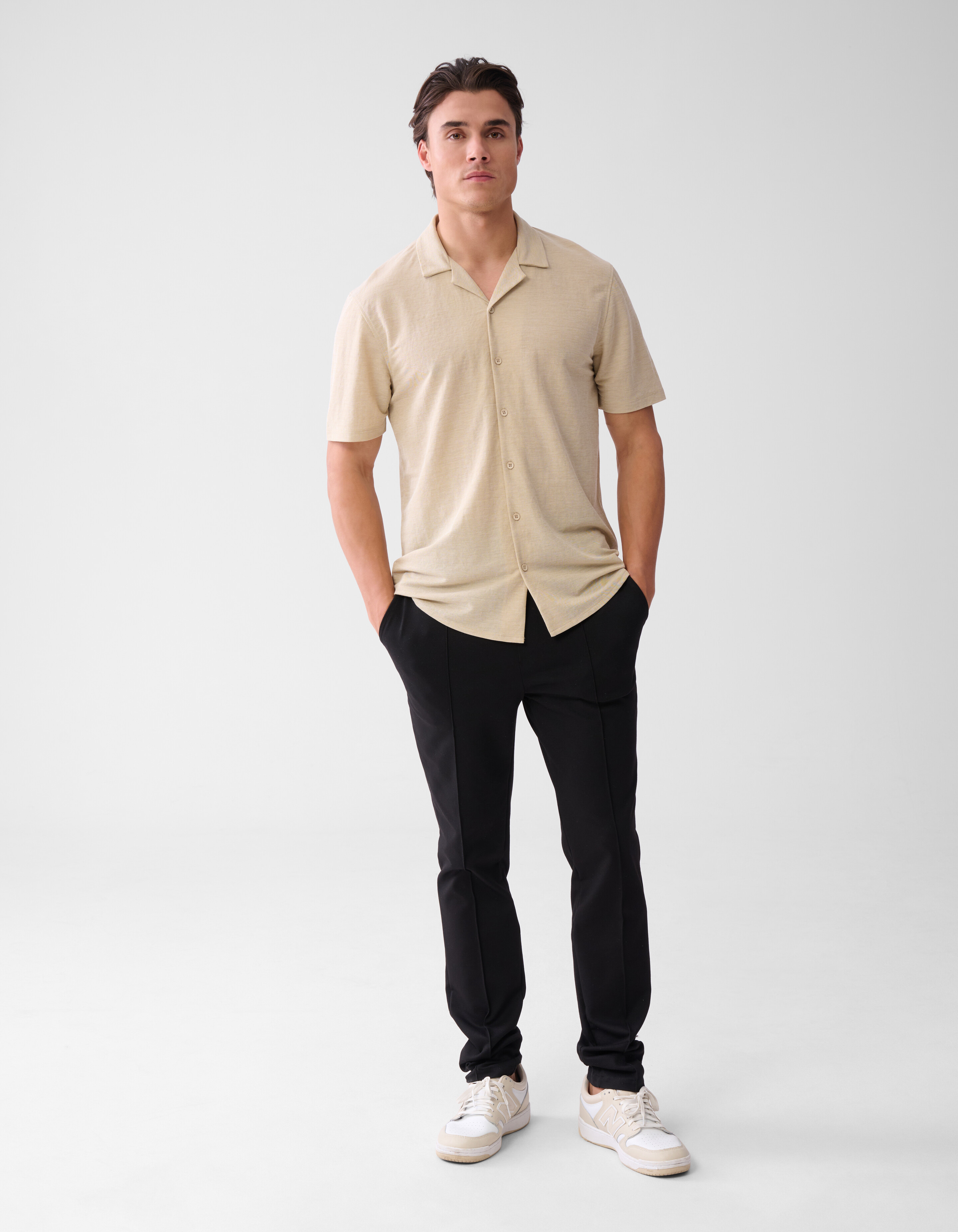 Pique Shirt Zand SHOEBY MEN