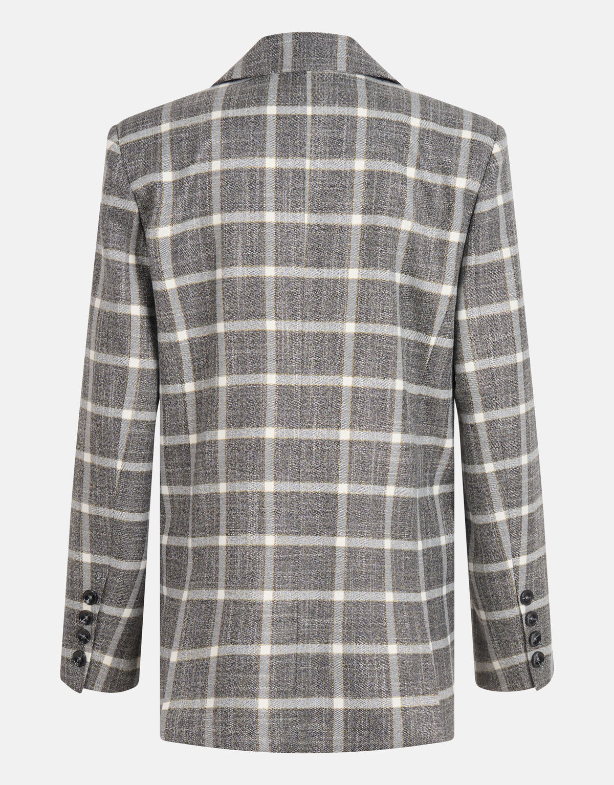 Oversized Ruiten Blazer Grijs By Mieke SHOEBY WOMEN
