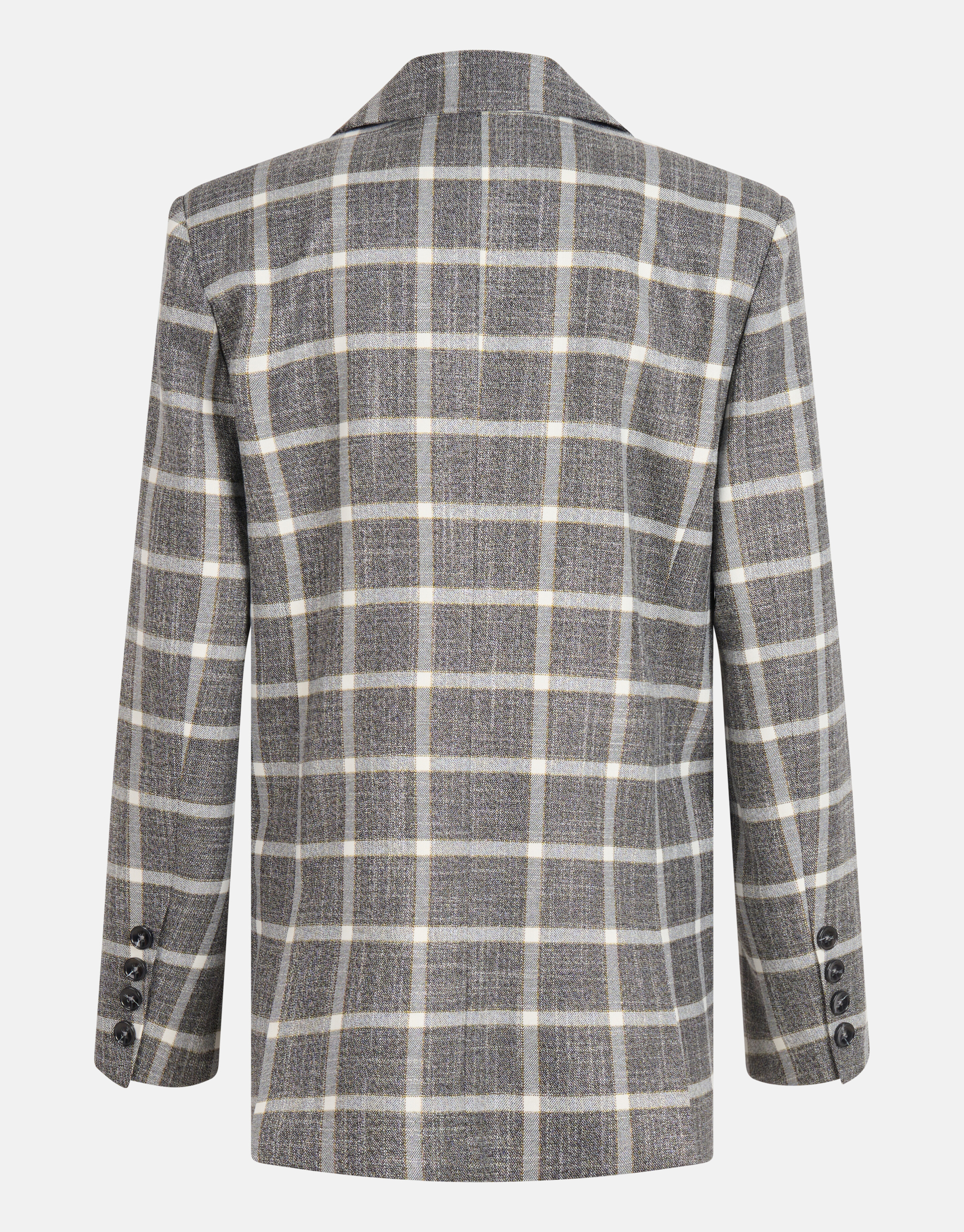 Oversized Ruiten Blazer Grijs By Mieke SHOEBY WOMEN