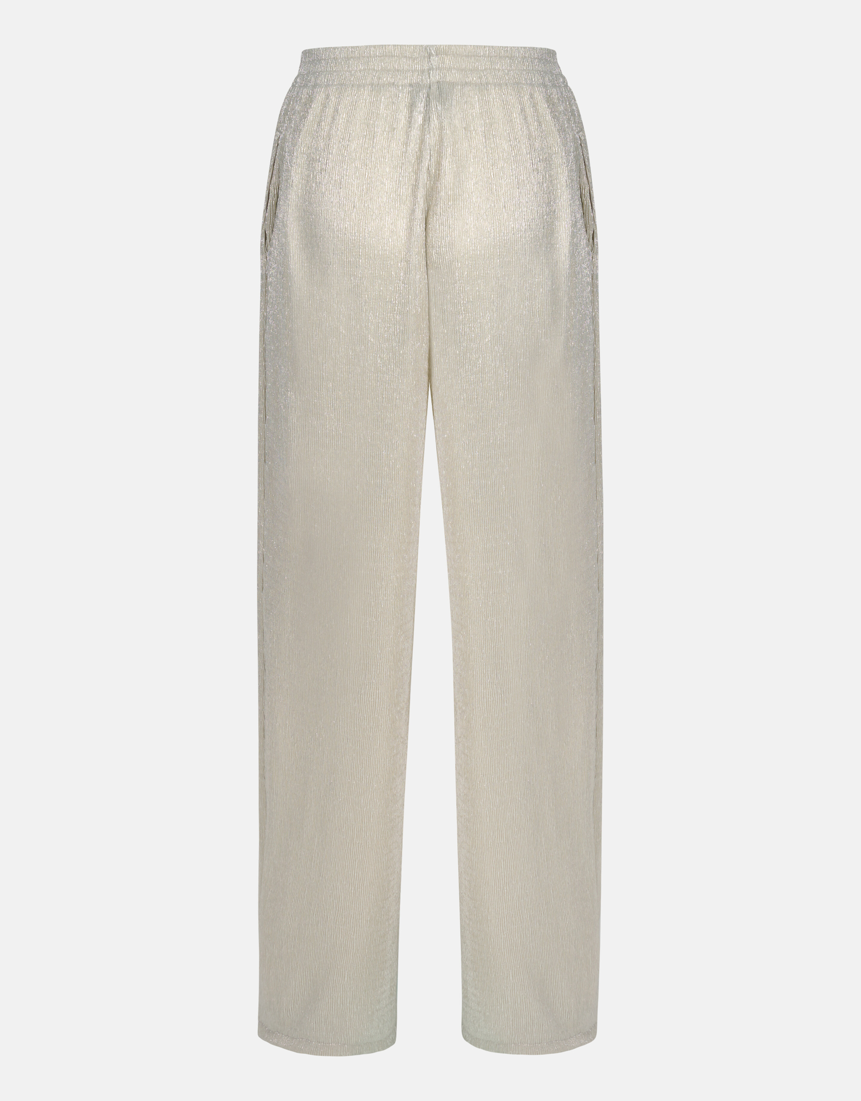 Crinkle Lurex Broek Zilver SHOEBY WOMEN
