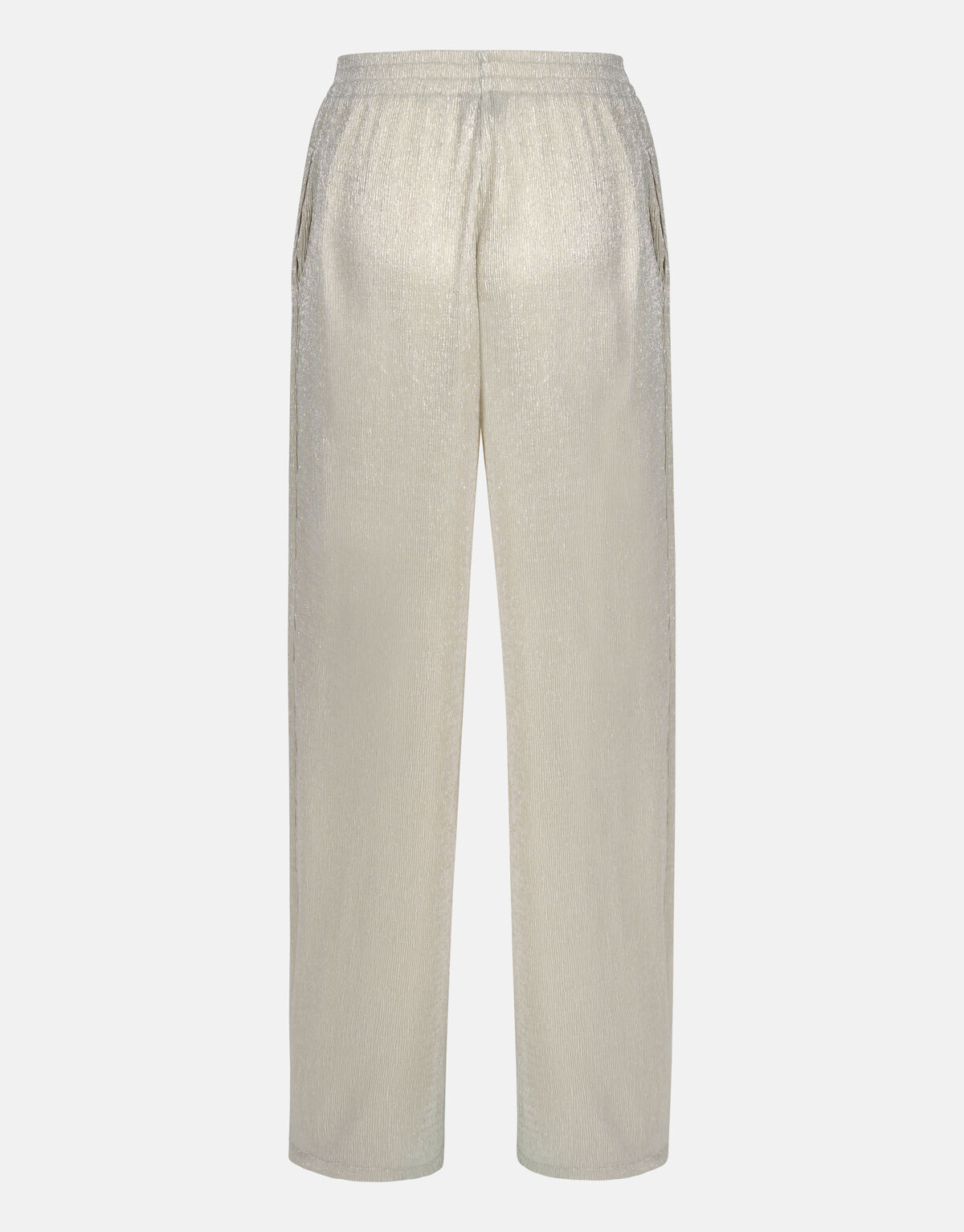 Crinkle Lurex Broek Zilver SHOEBY WOMEN