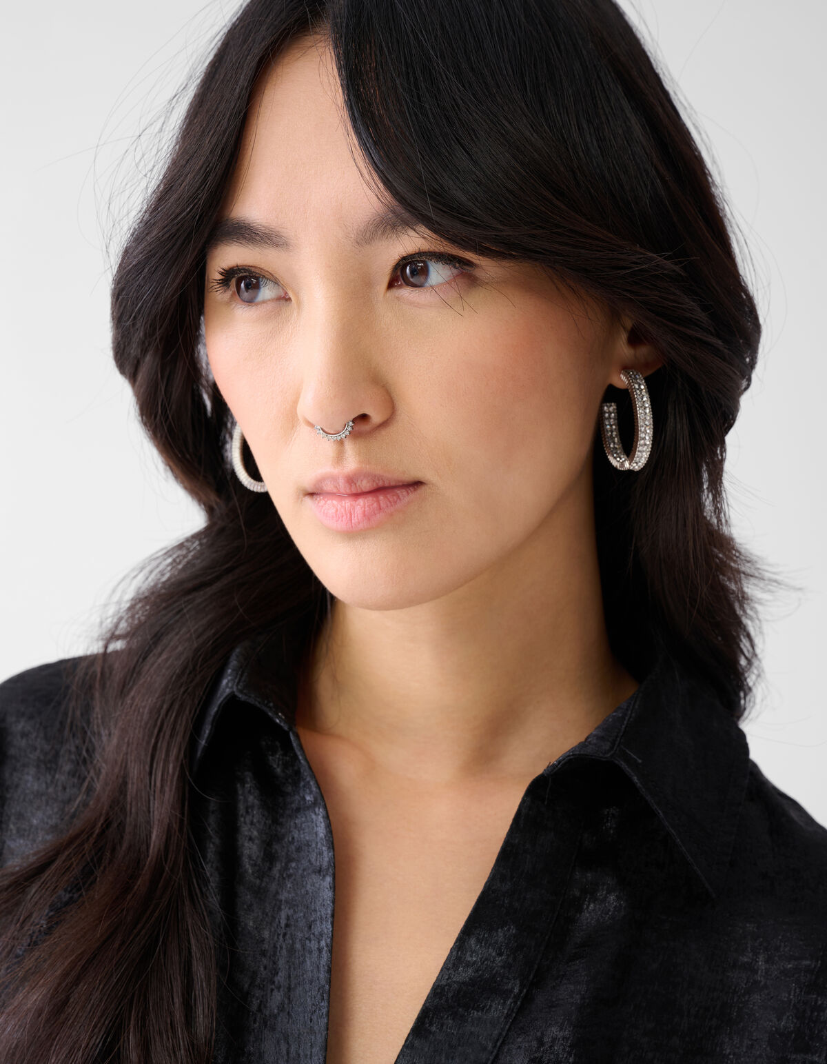 Glitter Blouse Zwart SHOEBY WOMEN