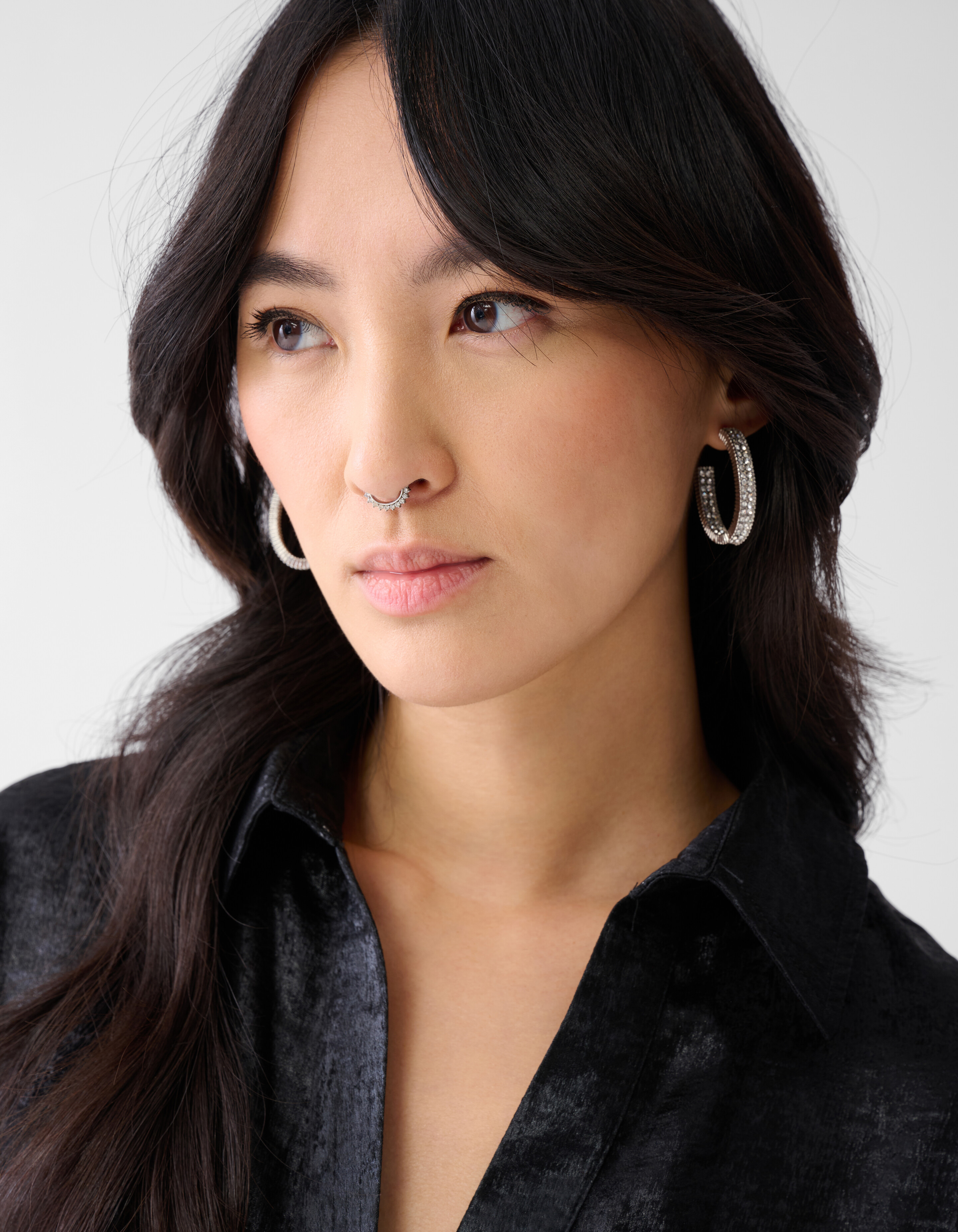 Glitter Blouse Zwart SHOEBY WOMEN