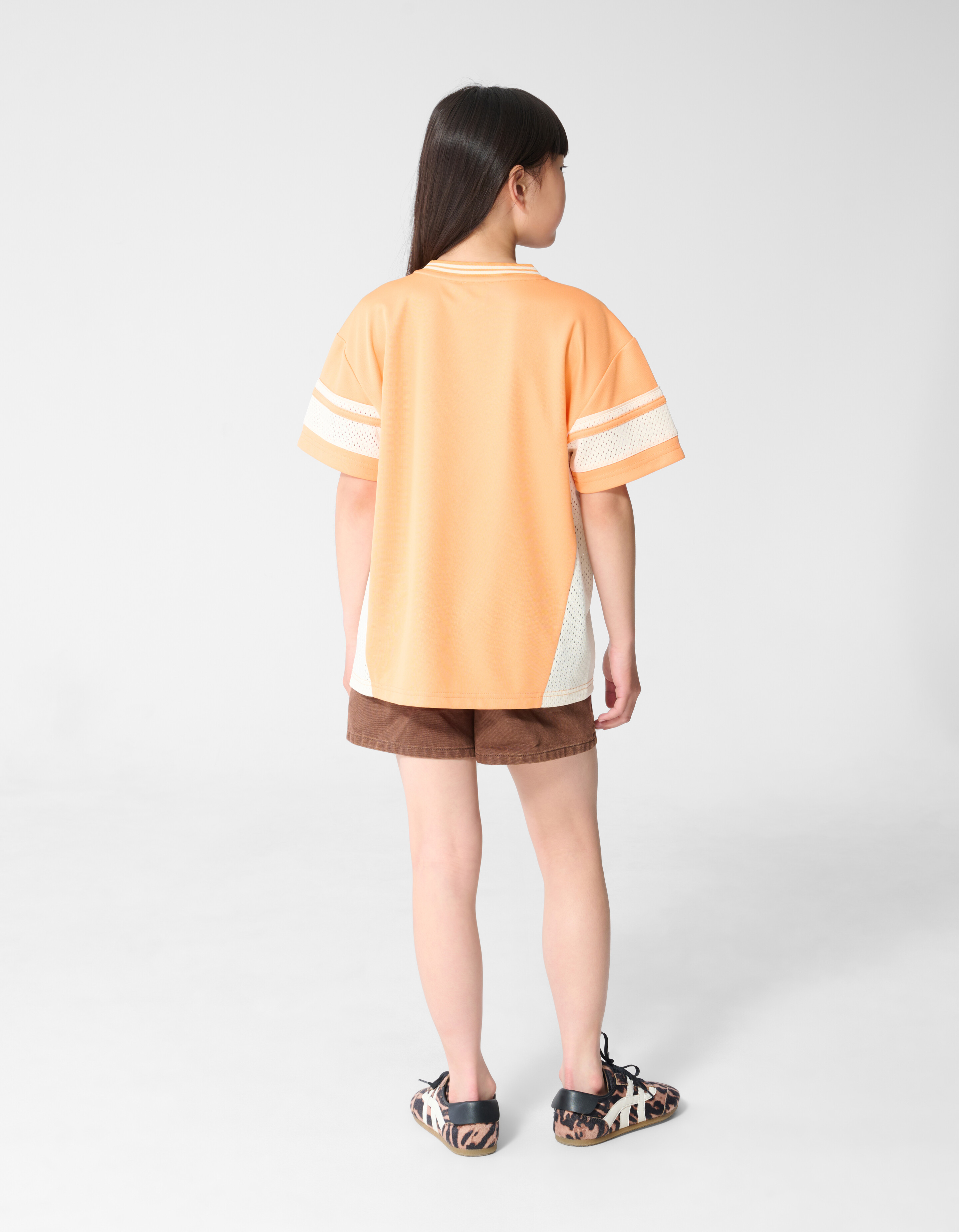 Baseball T-shirt Oranje SHOEBY GIRLS