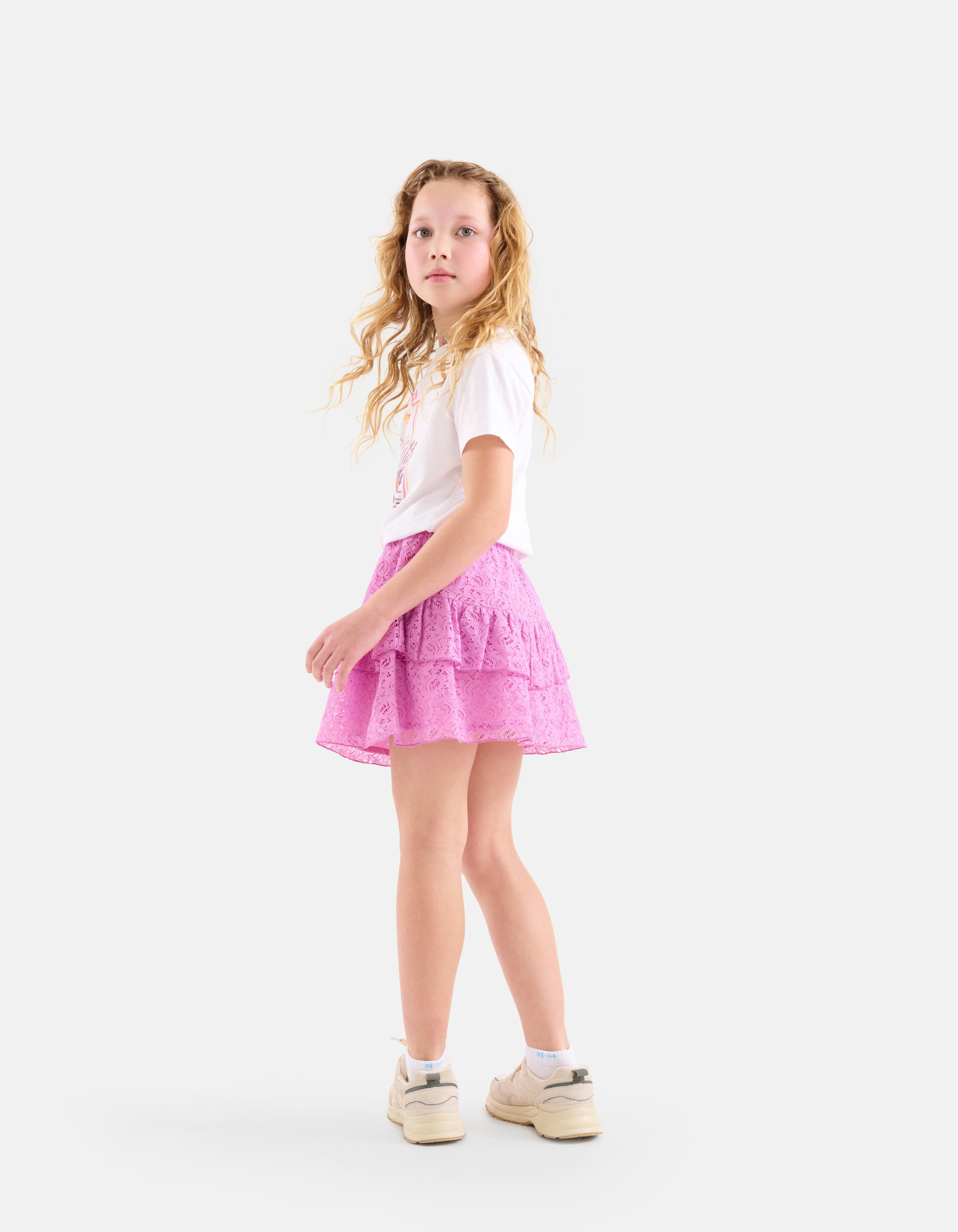 Kanten Rok Roze SHOEBY GIRLS