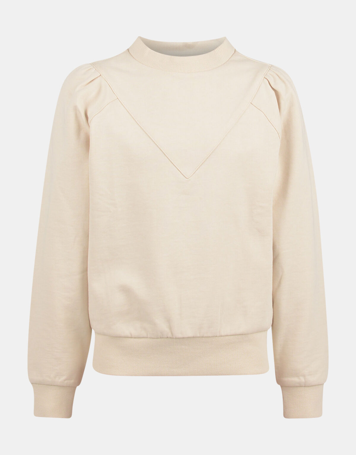 Pofmouwen Sweater Gebroken Wit JILL&MITCH