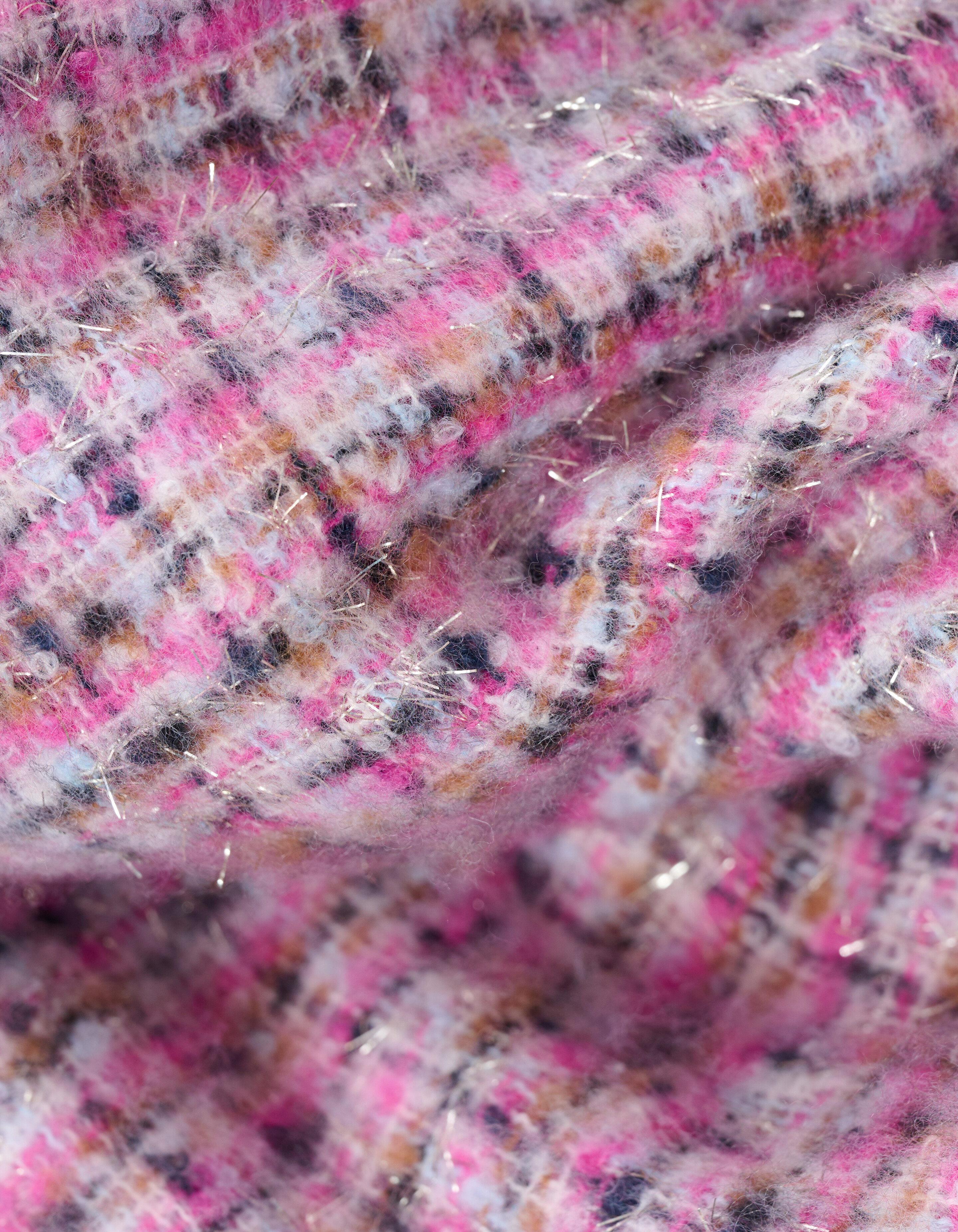 Tweed Sjaal Roze SHOEBY ACCESSOIRES