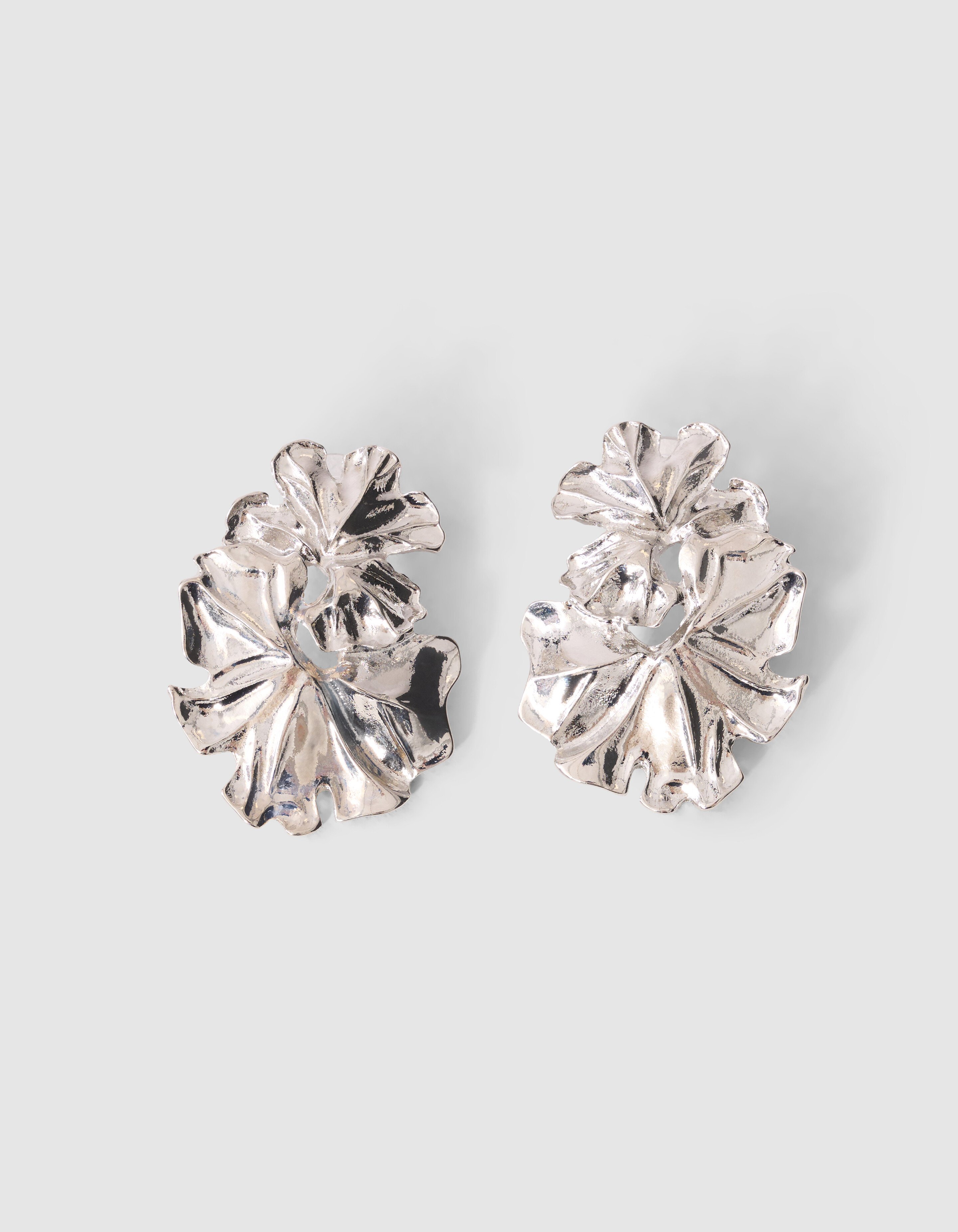 Hammerd Flower Oorbellen Zilver SHOEBY ACCESSOIRES