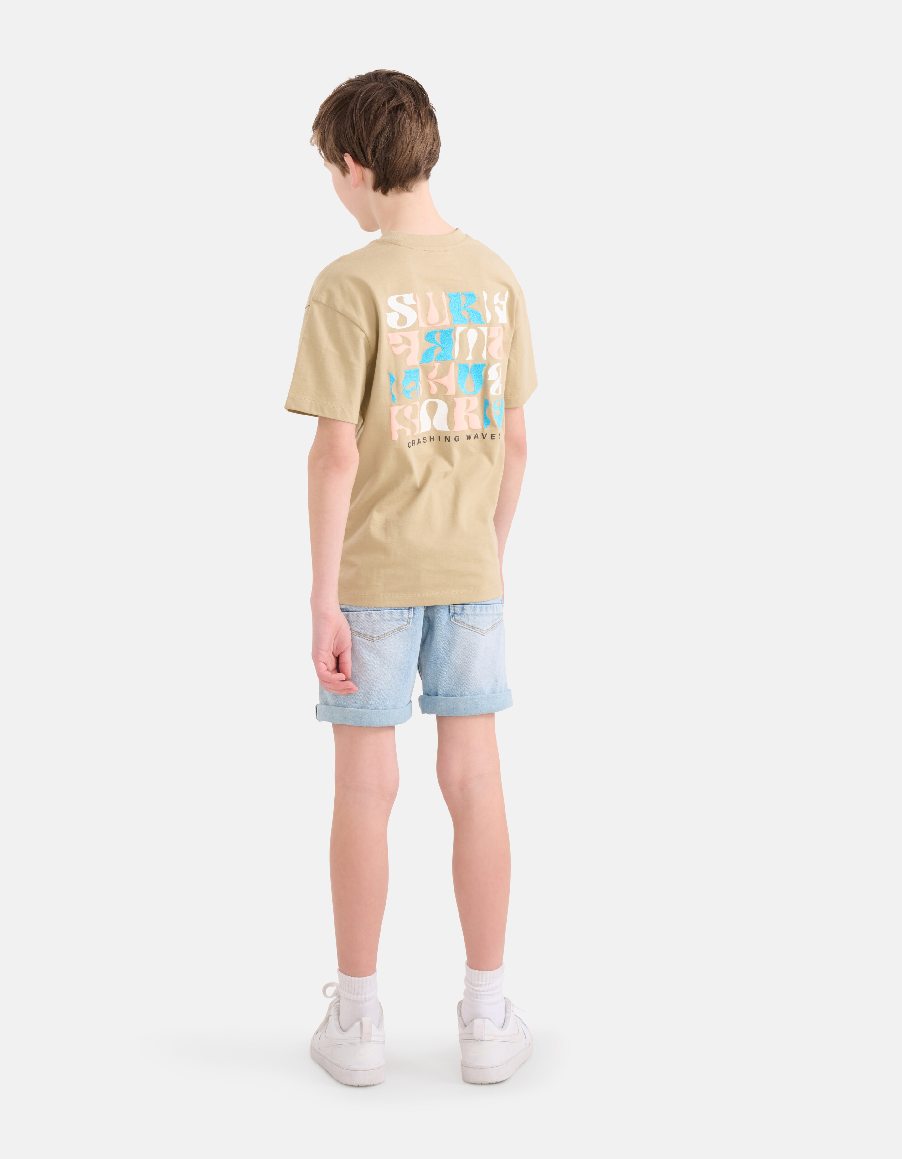 Artwork T-shirt Zand SHOEBY BOYS