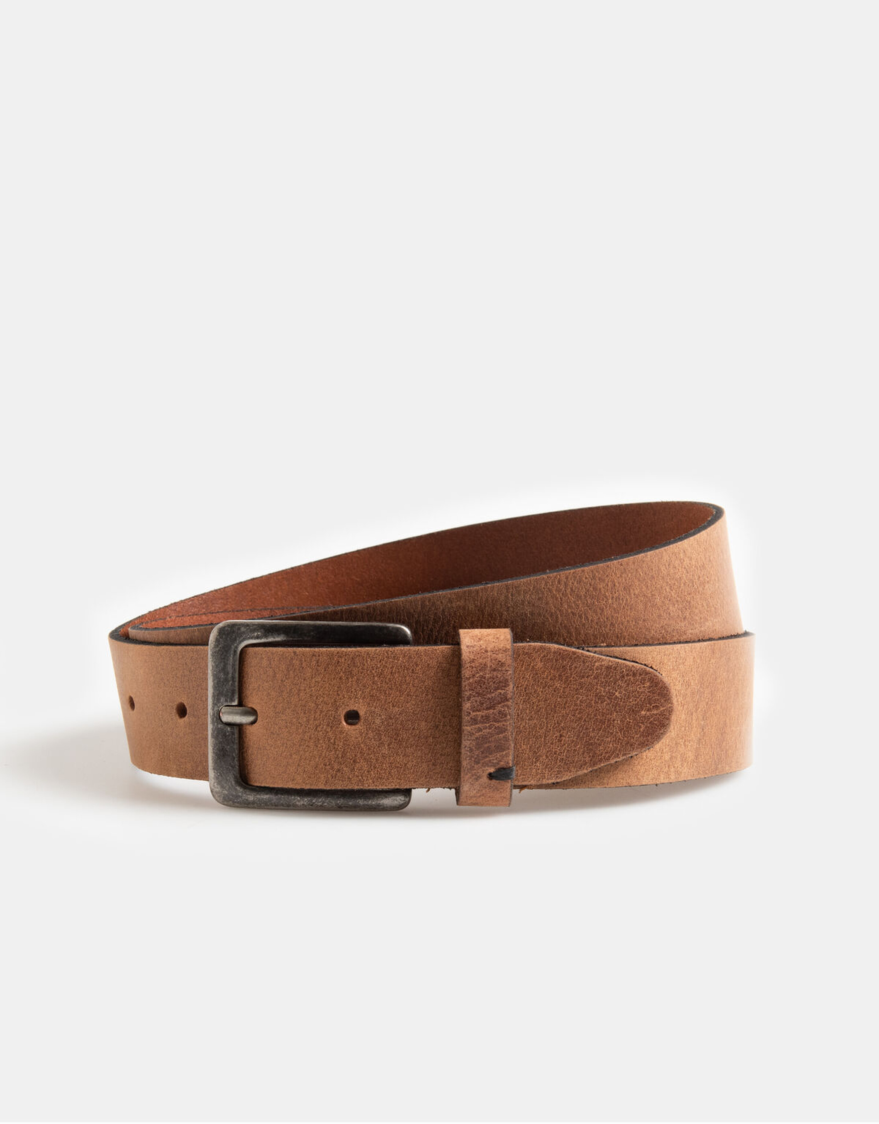 Leren Riem Bruin SHOEBY ACCESSOIRES