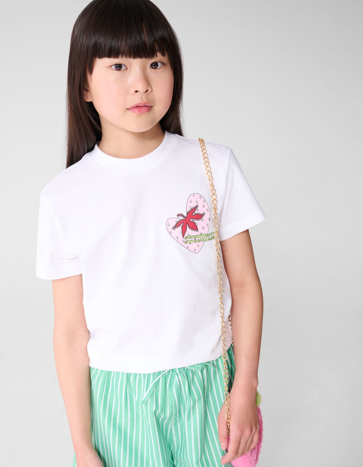 Sweetness Artwork T-shirt Wit SHOEBY GIRLS