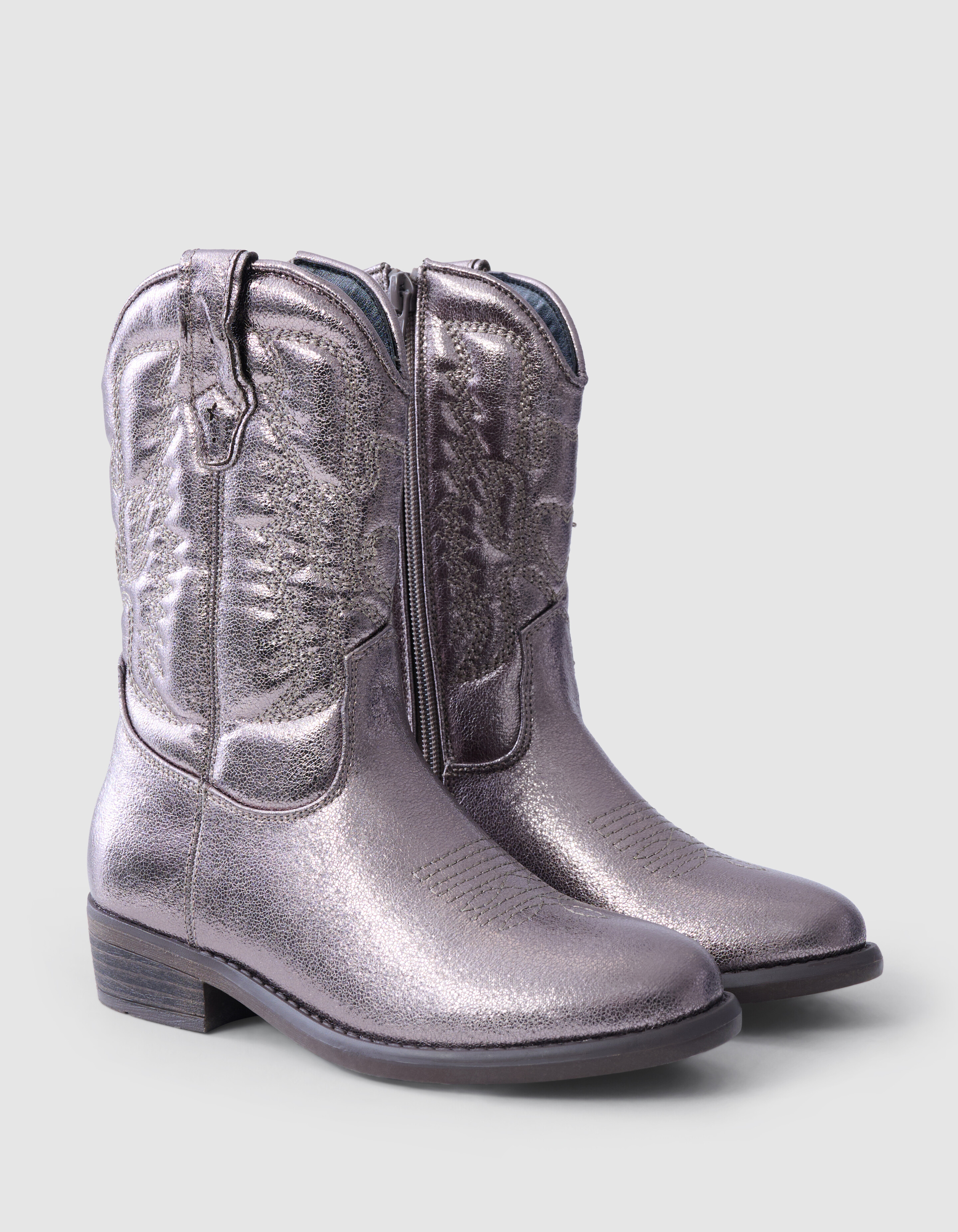 Cowboylaarzen Zilver SHOEBY SHOES