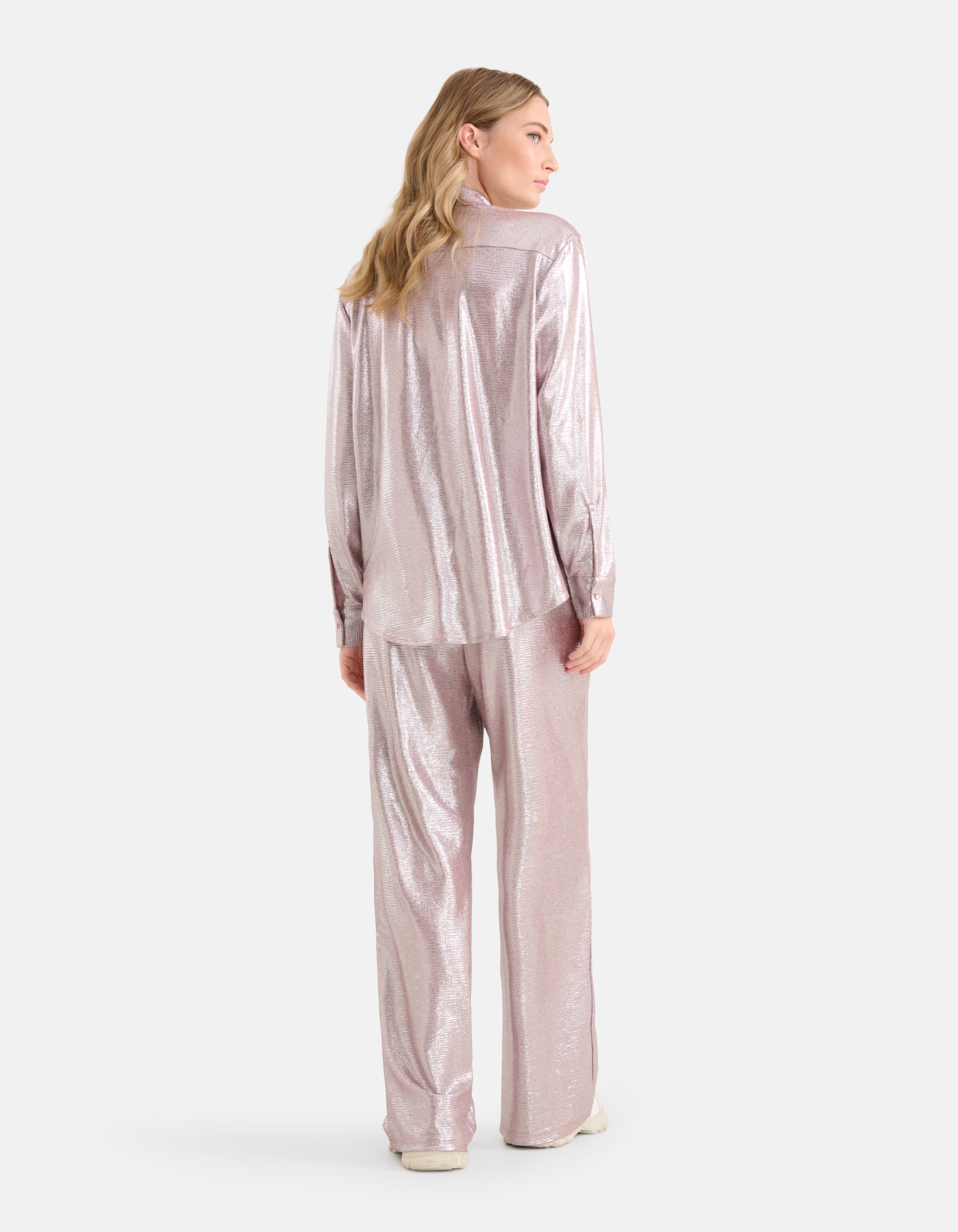 Metallic Broek Roze SHOEBY WOMEN