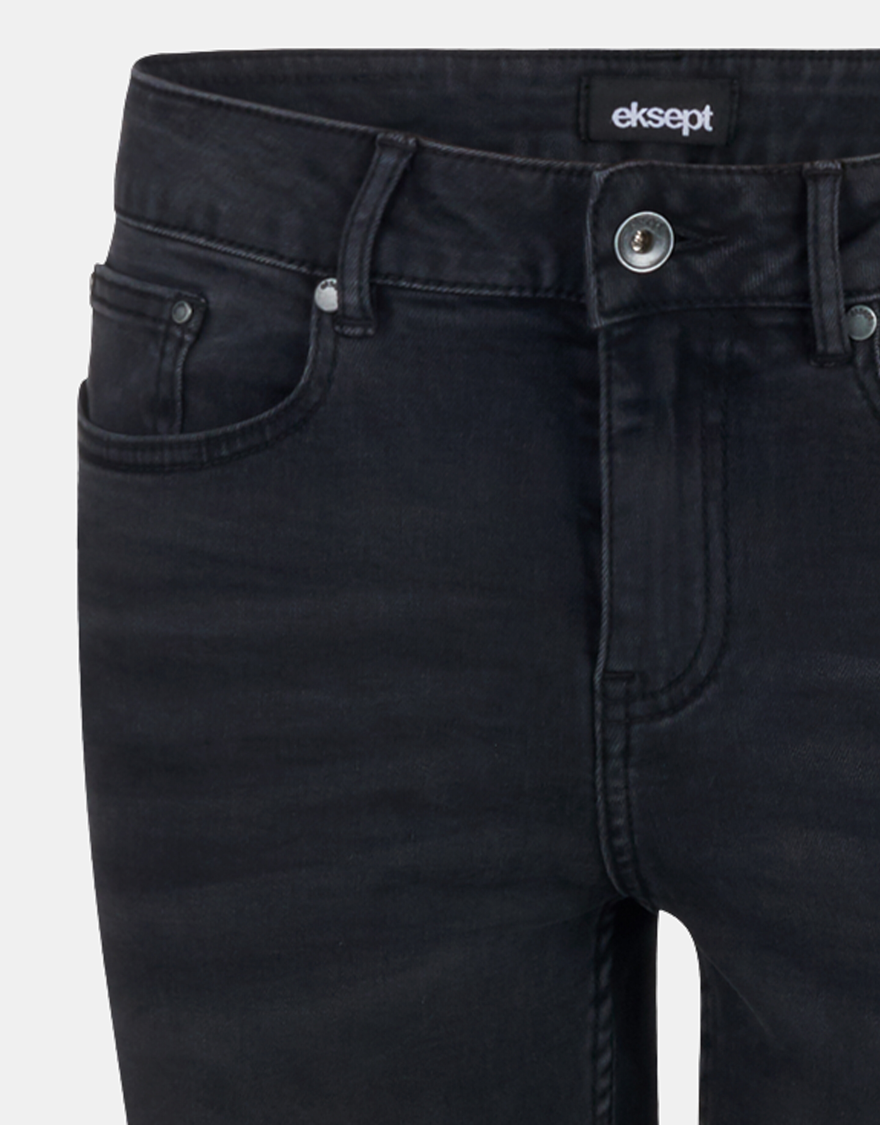 Skinny Jeans Zwart L34 Eksept
