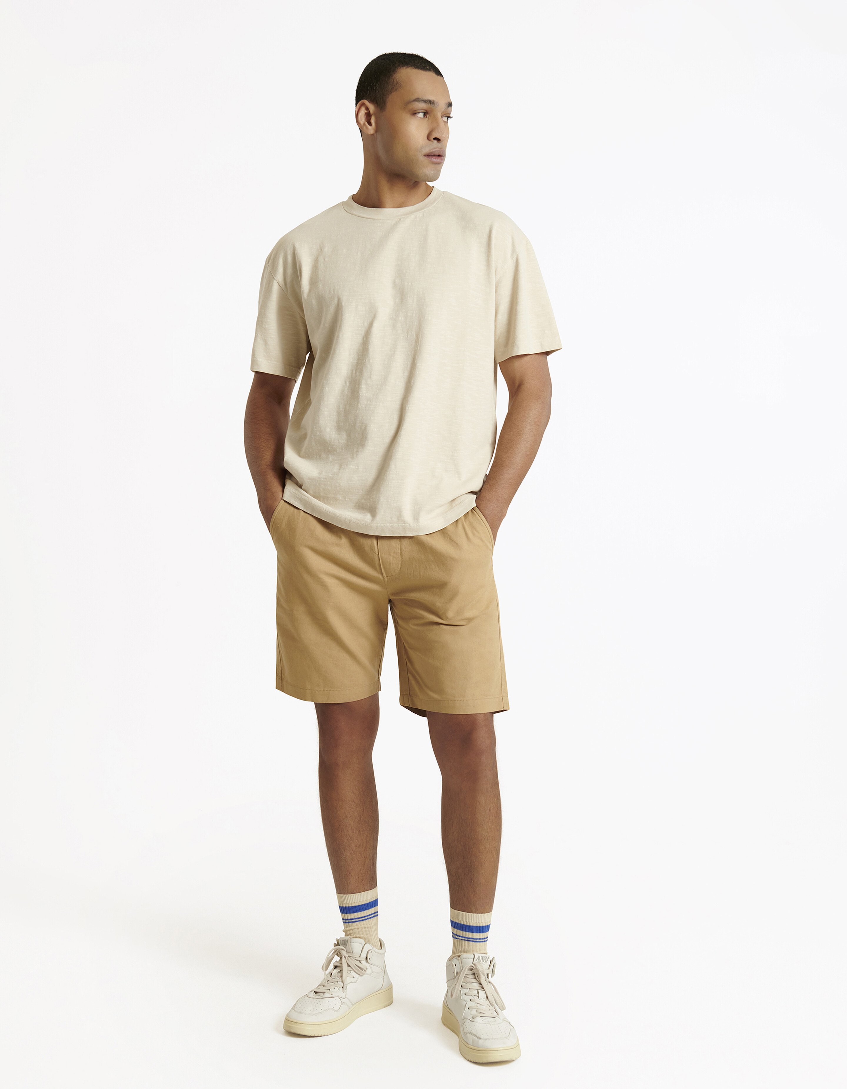 Linnen Short Bruin SHOEBY MEN