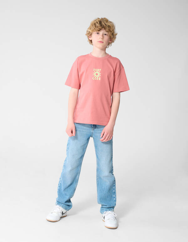 Surf Club Artwork T-shirt Terra SHOEBY BOYS