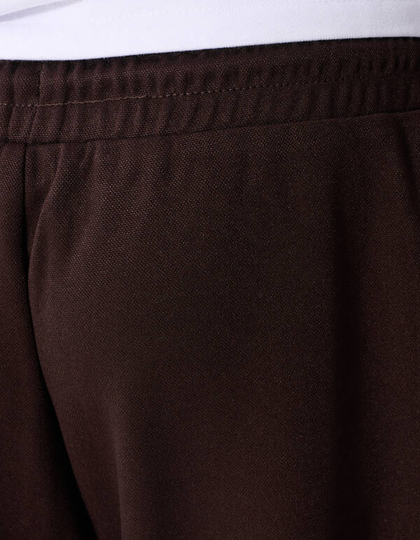 Track Wide Leg Fit Broek Donkerbruin SHOEBY BOYS