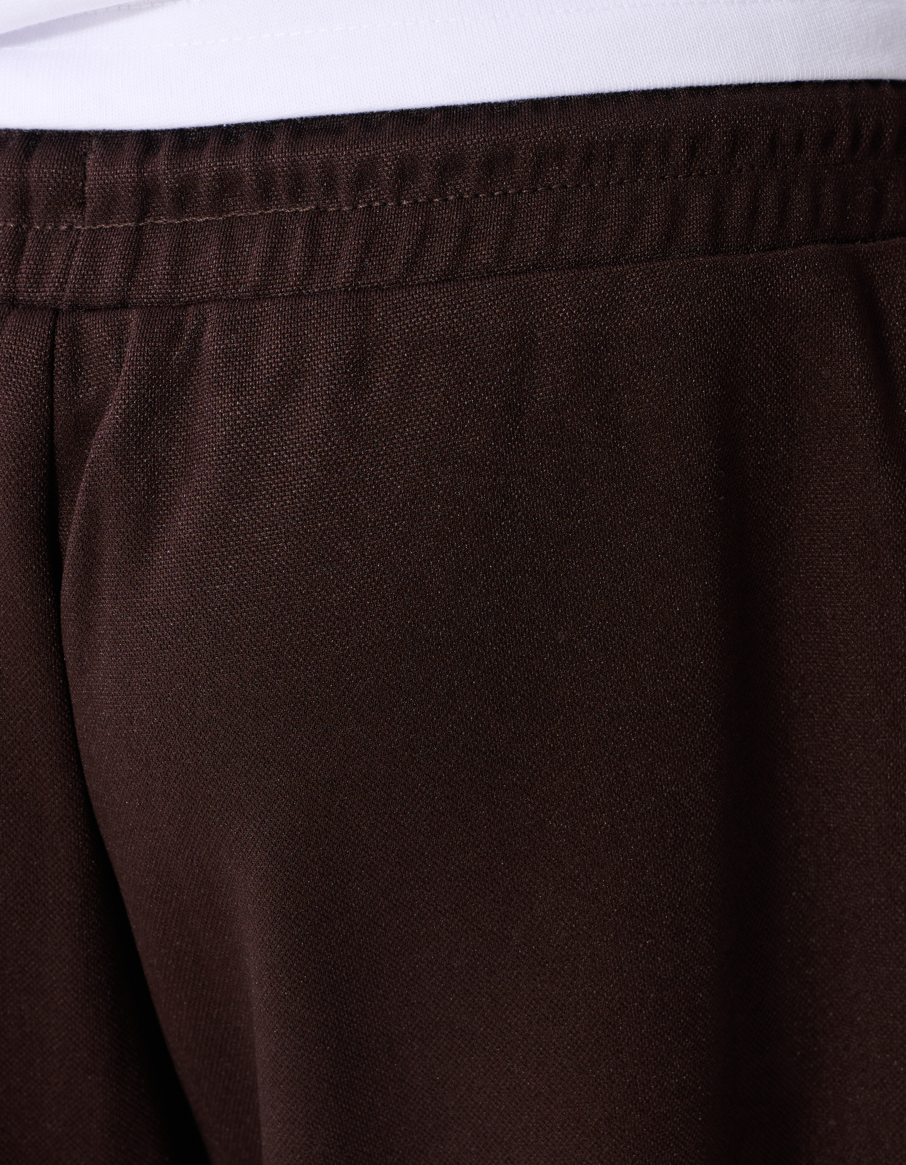 Track Wide Leg Fit Broek Donkerbruin SHOEBY BOYS