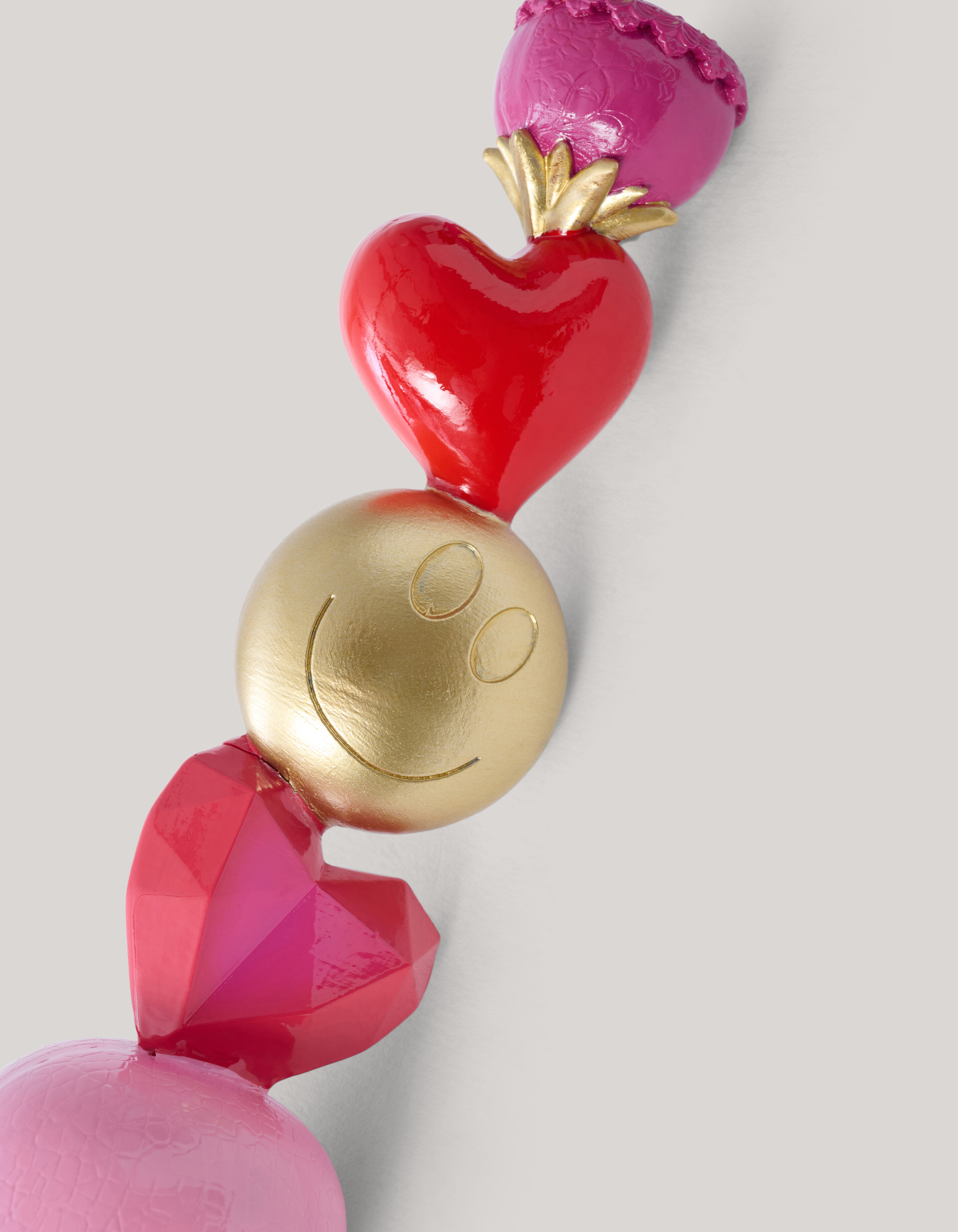 Smiley Kandelaar Roze By Fred SHOEBY ACCESSOIRES