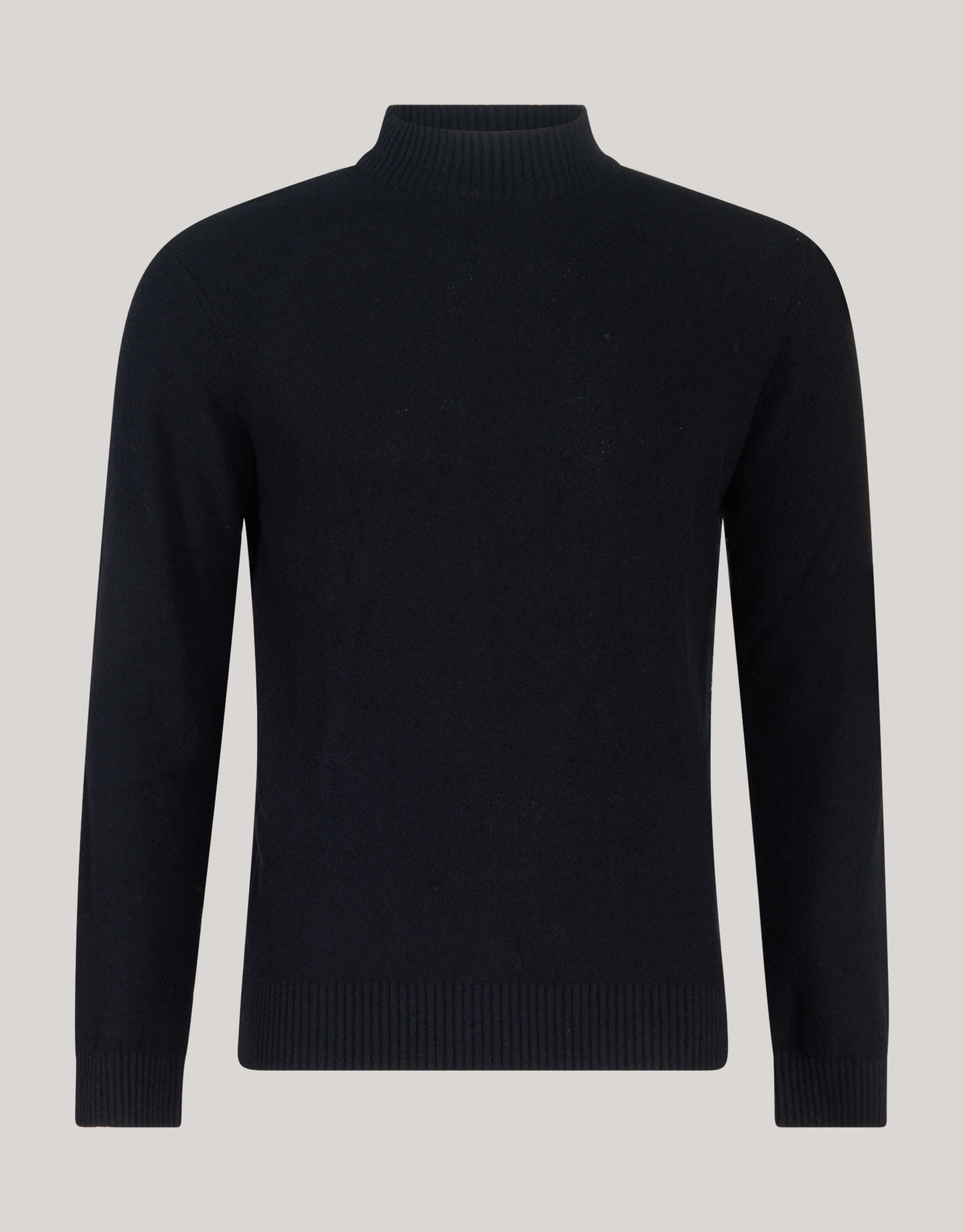 Bouclé Trui Zwart SHOEBY MEN