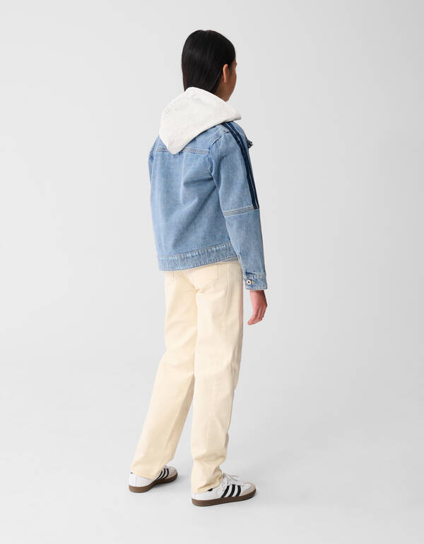 Sporty Denim Jack Blauw SHOEBY GIRLS