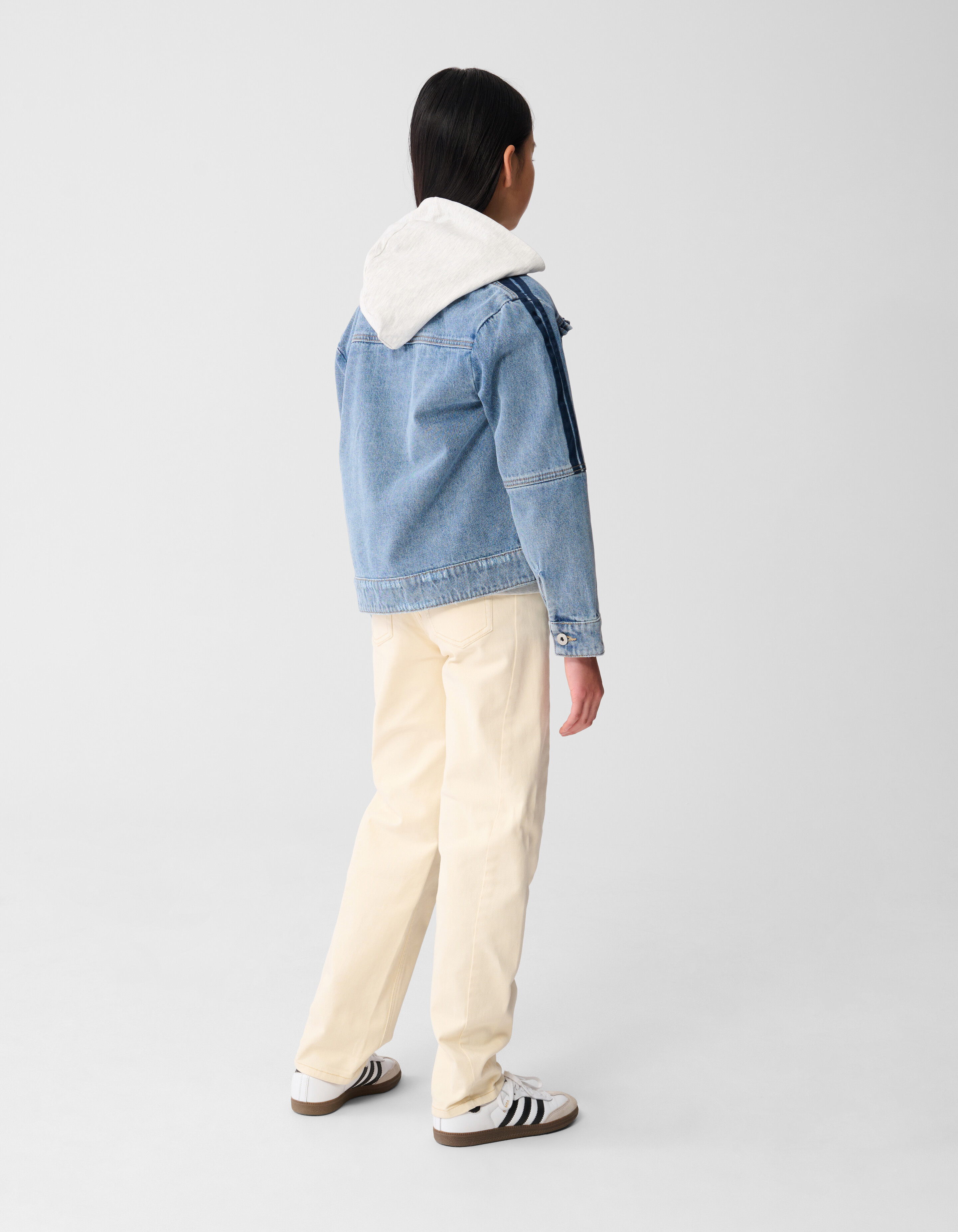 Sporty Denim Jack Blauw SHOEBY GIRLS