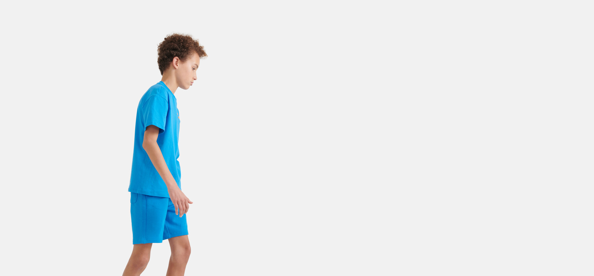 Relaxed Fit T-shirt Blauw SHOEBY BOYS
