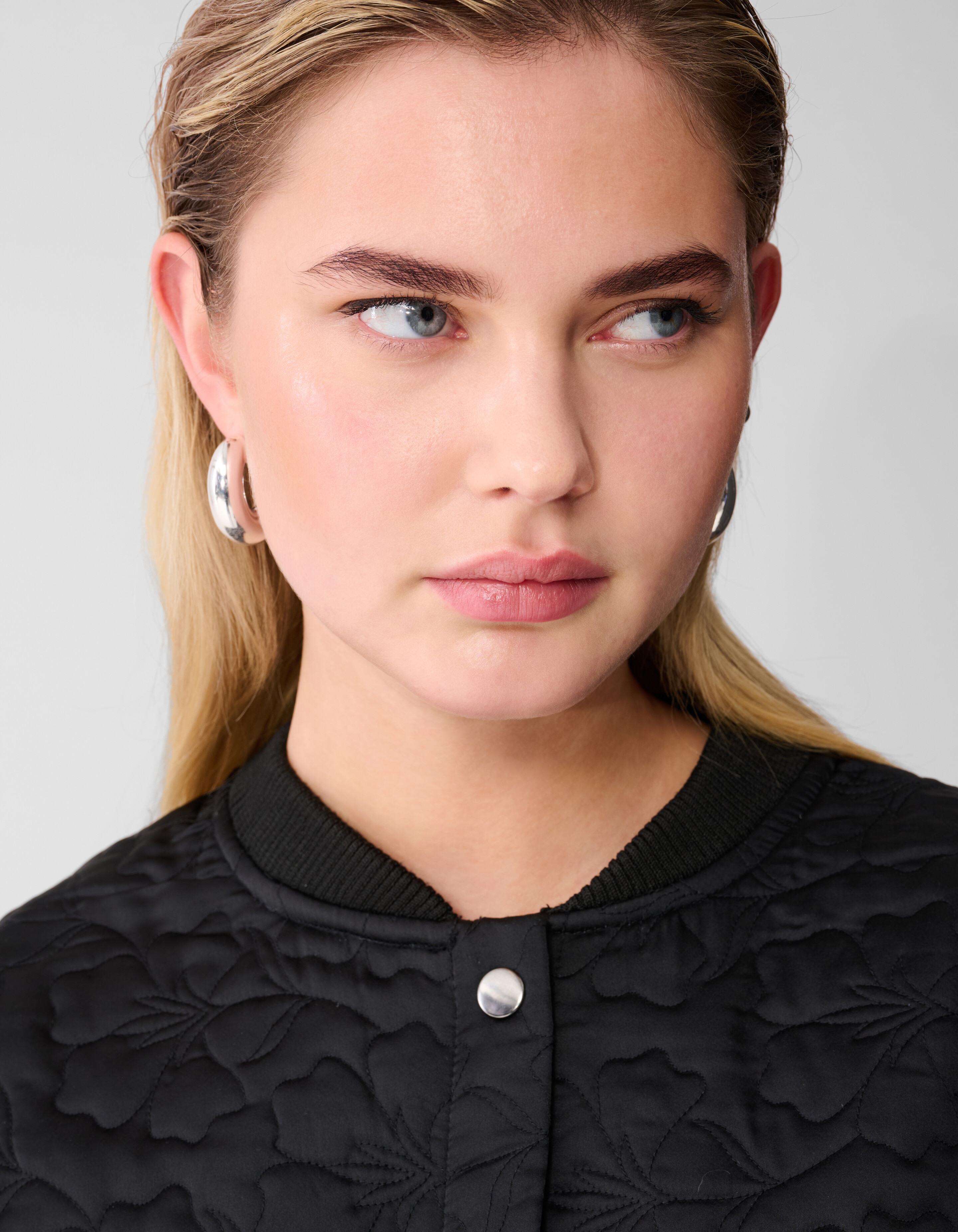 Short Sleeve Embroidery Bomber Jack Zwart SHOEBY WOMEN