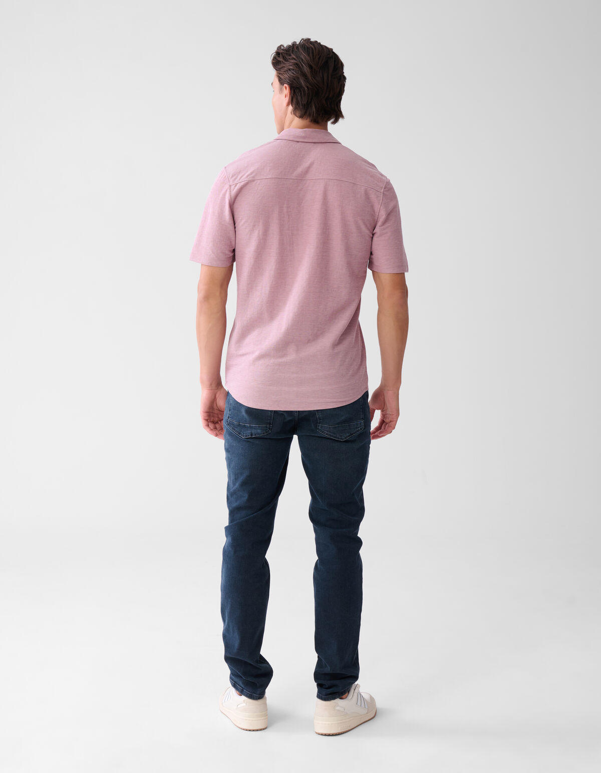 Pique Shirt Lichtroze SHOEBY MEN