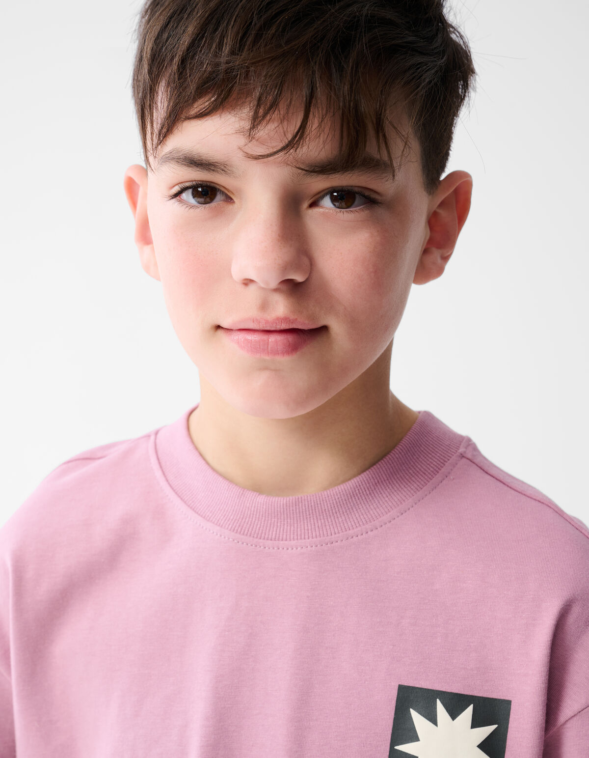 Holiday Artwork T-shirt Roze SHOEBY BOYS