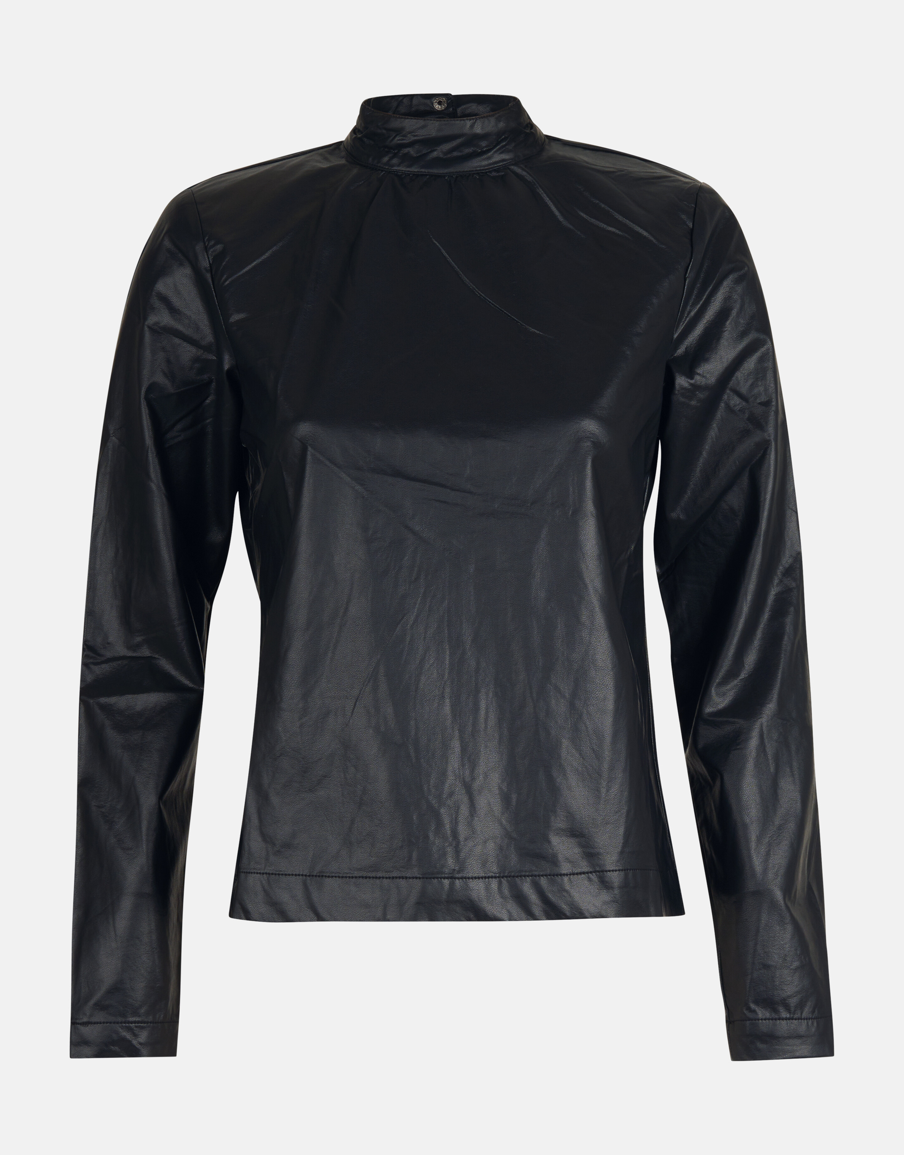 Vegan Leren Top Zwart SHOEBY WOMEN