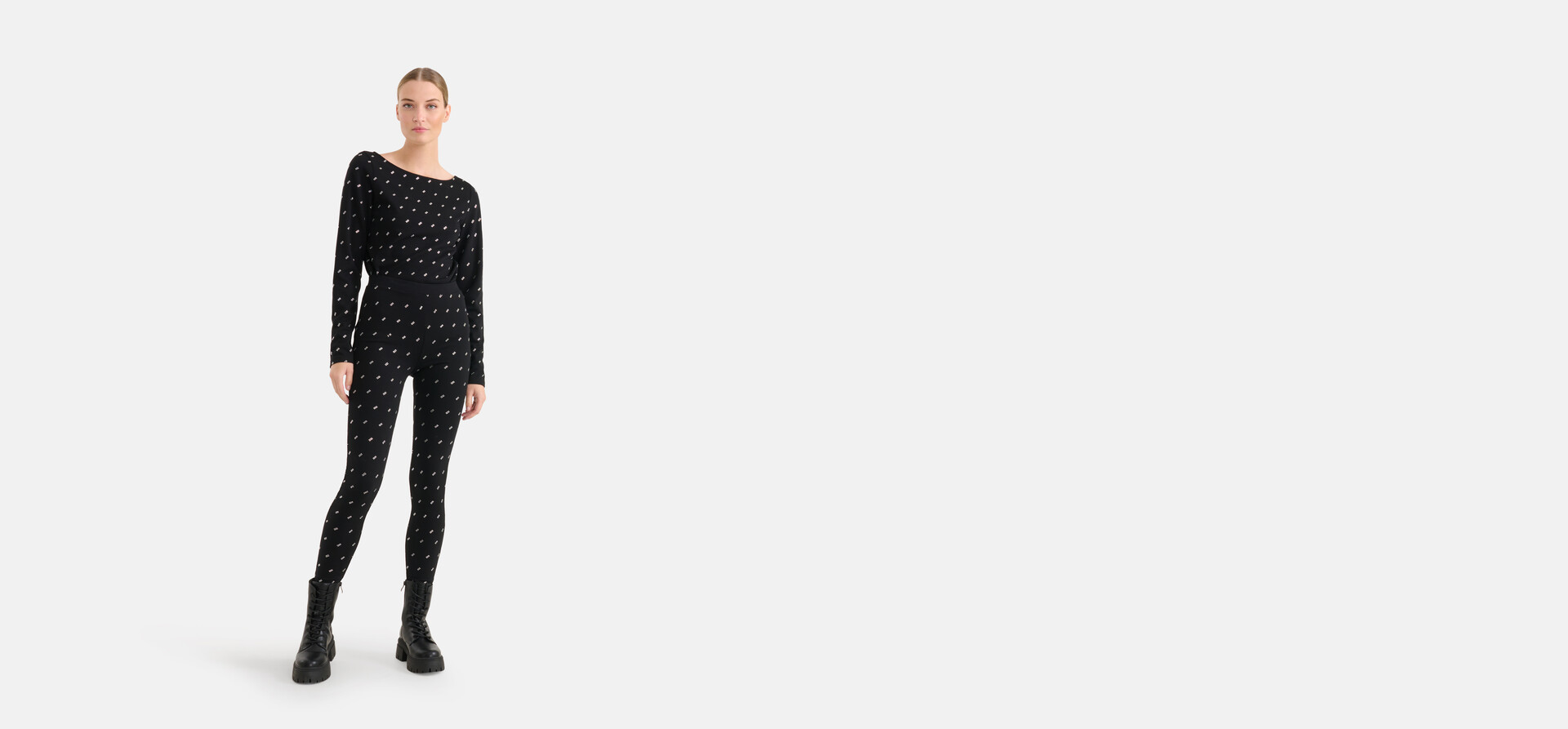 Strass Legging Zwart By Mieke SHOEBY WOMEN