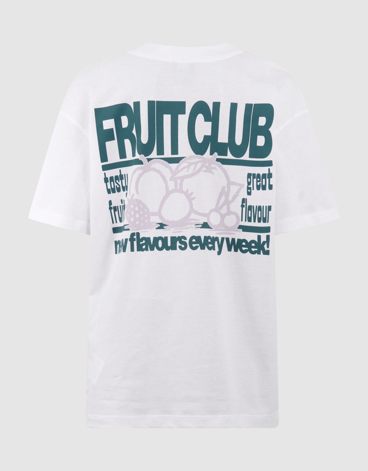 Fruit Club T-shirt Wit SHOEBY BOYS