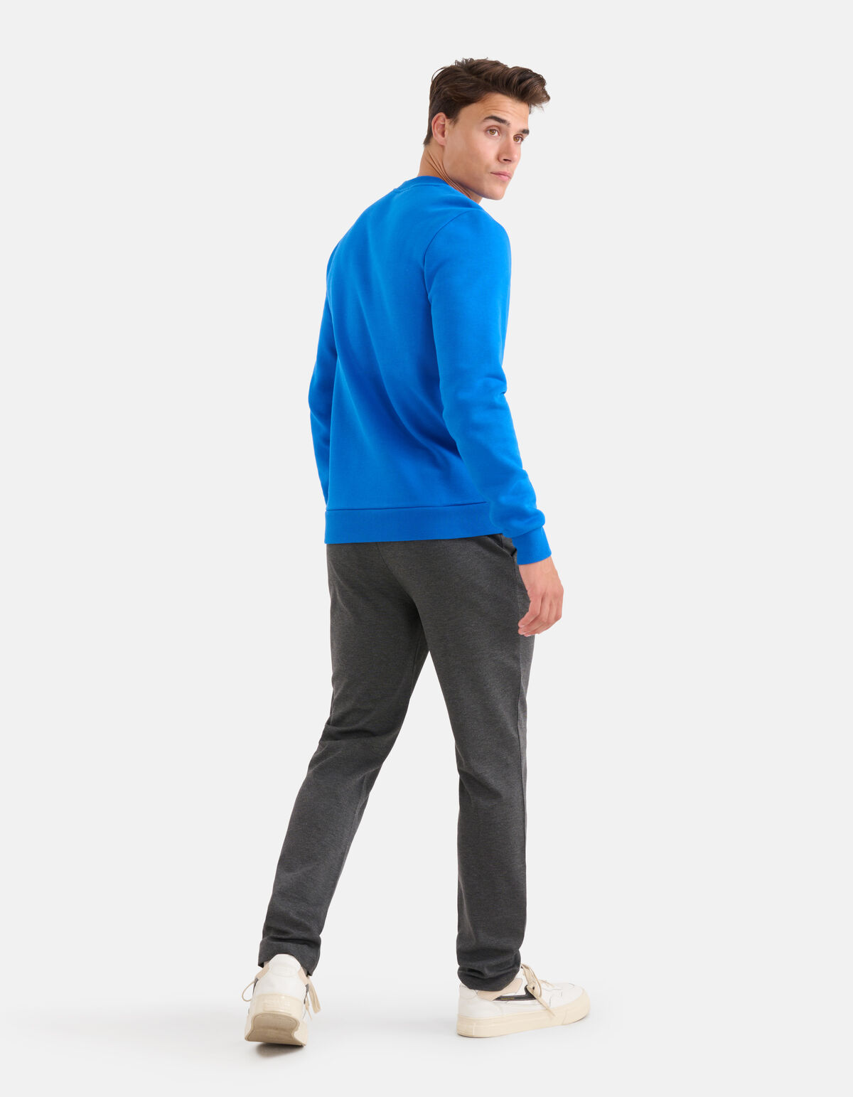 Tricot Broek Donkergrijs SHOEBY MEN